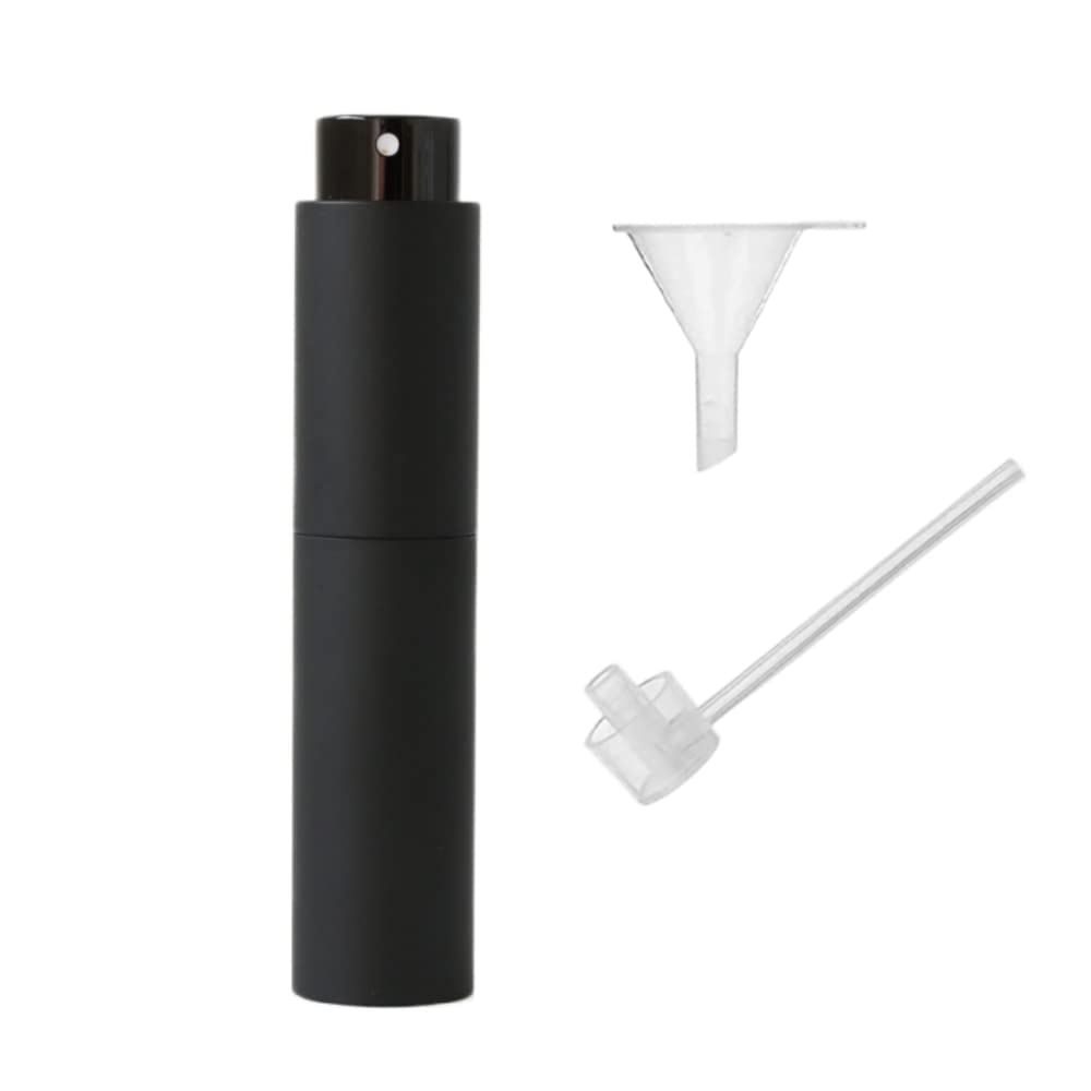 BIRZAR Refillable Travel Perfume Atomizer - Mini Cologne Spray Bottle & Aftershave Dispenser | Portable Fragrance Container for On-the-Go, Gym, Travel & Everyday Use