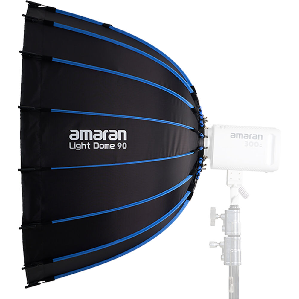 Amaran Light Dome 90 Softbox (3') - Professional Photography Lighting Diffuser for Studio & Portrait Photography | Perfect for YouTube Videos, Product Shoots & Indoor Photography