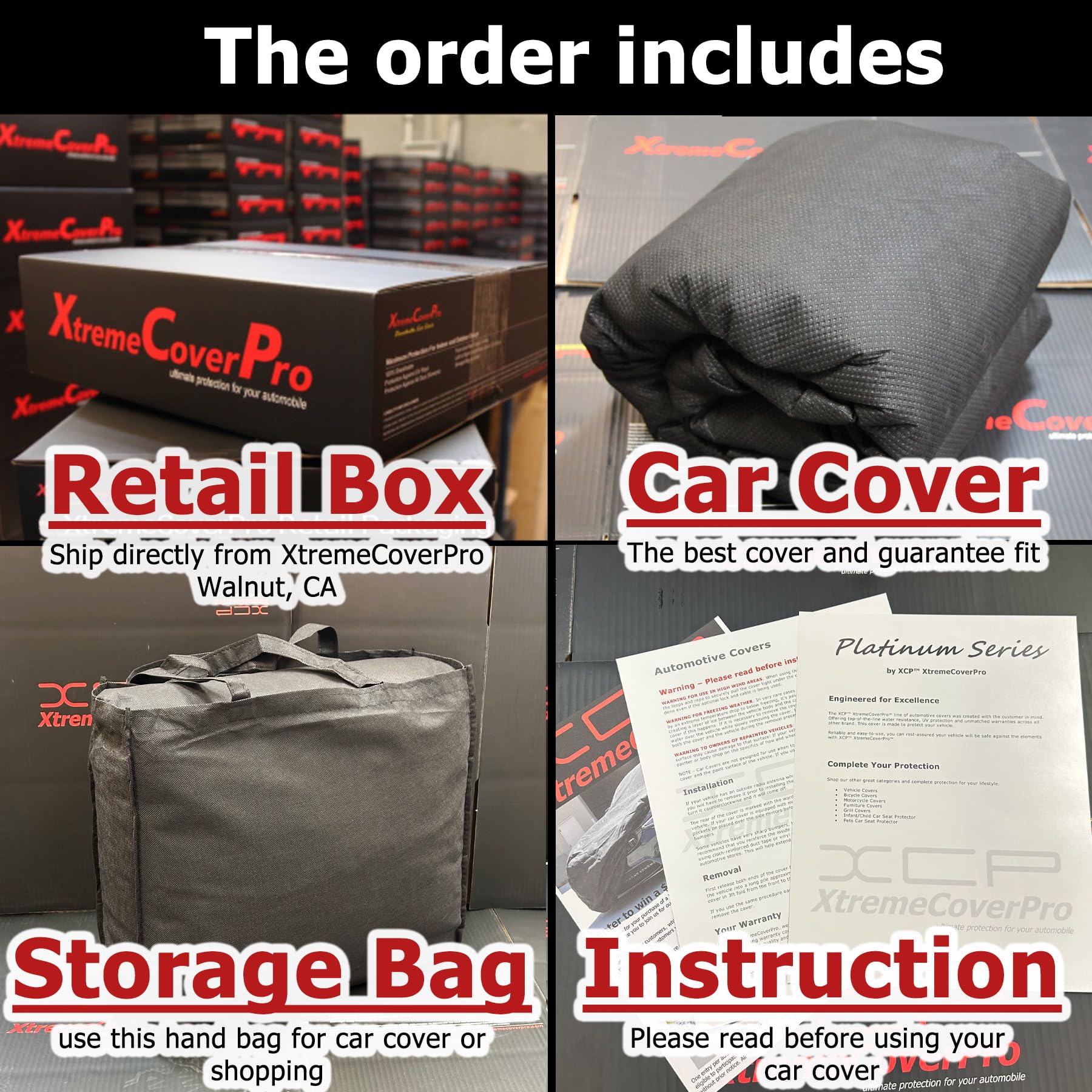 Premium Waterproof Car Cover for 2020-2025 Toyota GR Supra - XTREMECOVERPRO Platinum Series (Black) - All-Weather Protection for Indoor/Outdoor Parking & Long-Term Storage