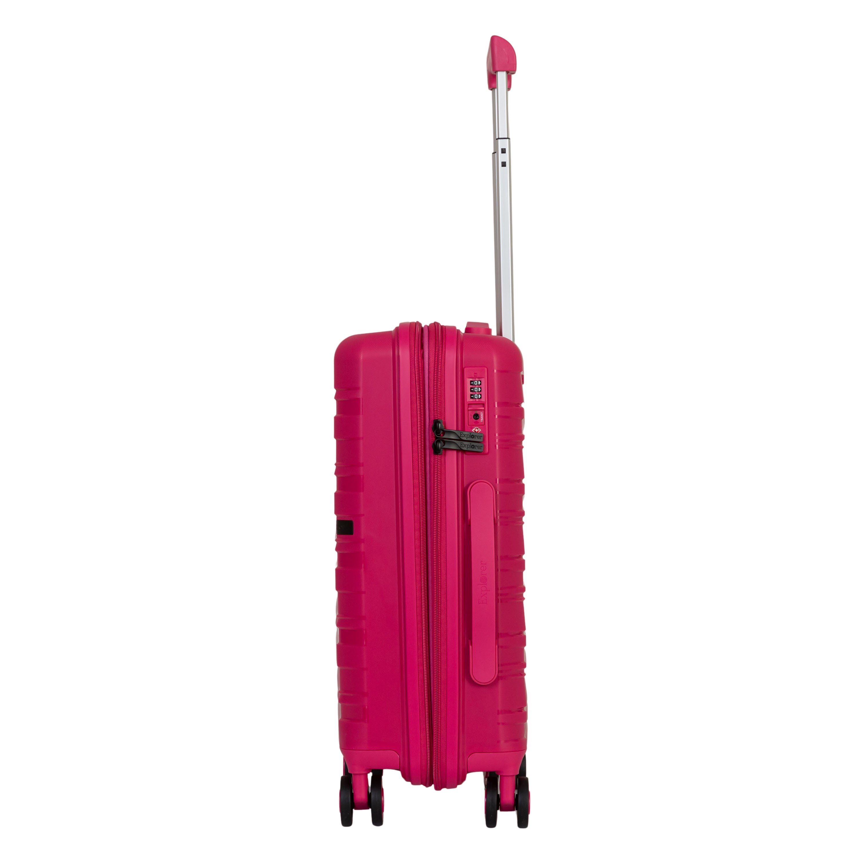 Explorer Breeze Anti-Theft Expandable Carry-On Luggage - Lightweight Travel Suitcase for Airplane, Business Trips & Weekend Getaways