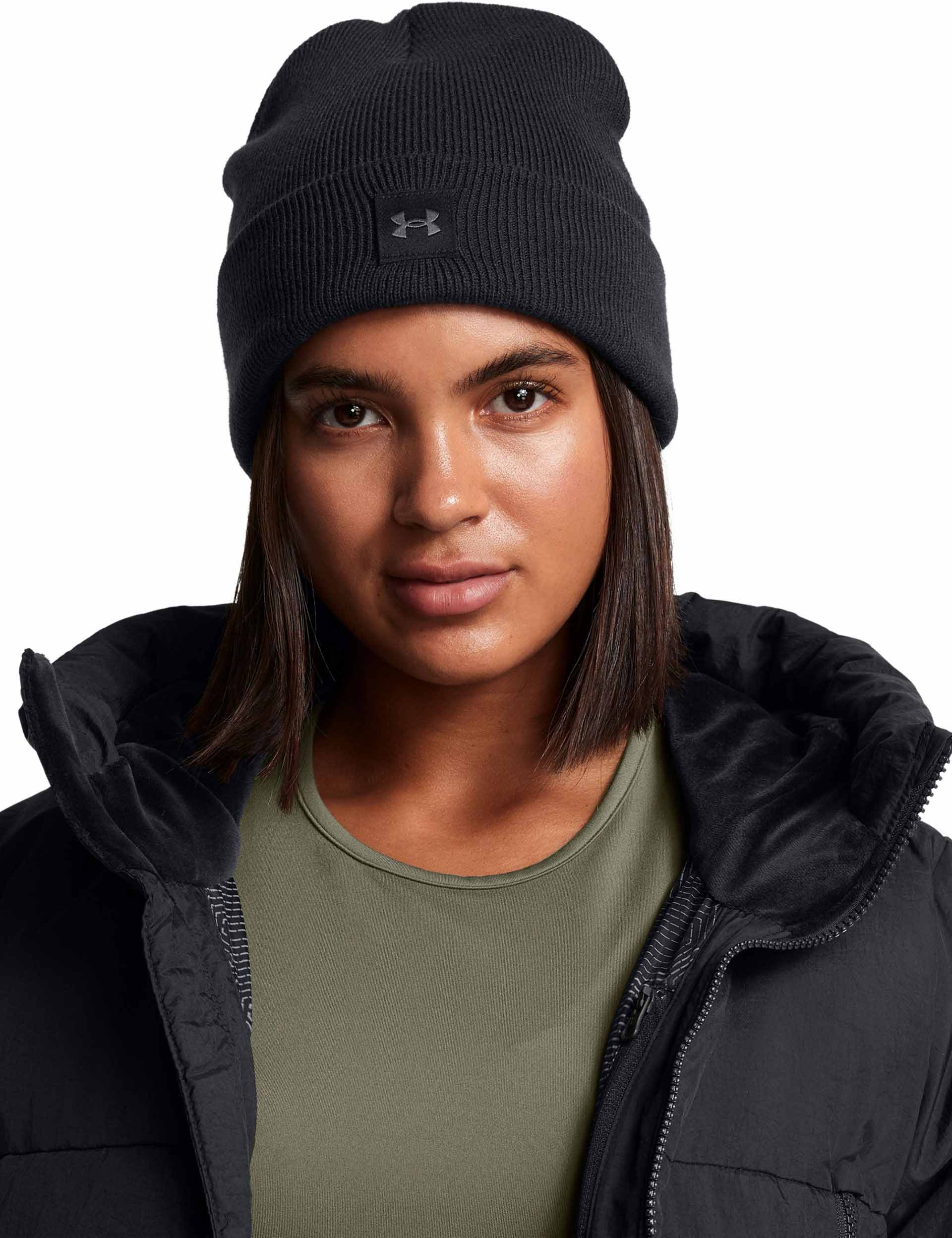 Halftime Cuff Beanie - Black/Castlerock - Warm Winter Hat for Men & Women - Perfect for Skiing, Snowboarding & Outdoor Activities