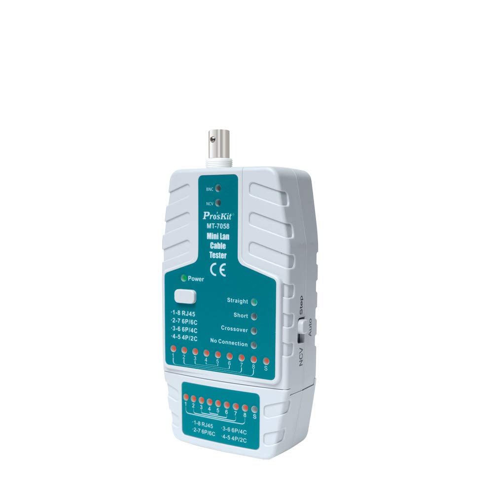 MT-7058 Mini LAN Cable Tester - Multifunctional Network Tester with Wire & Wireless Cable Tracking - Perfect for Home, Office & IT Network Maintenance