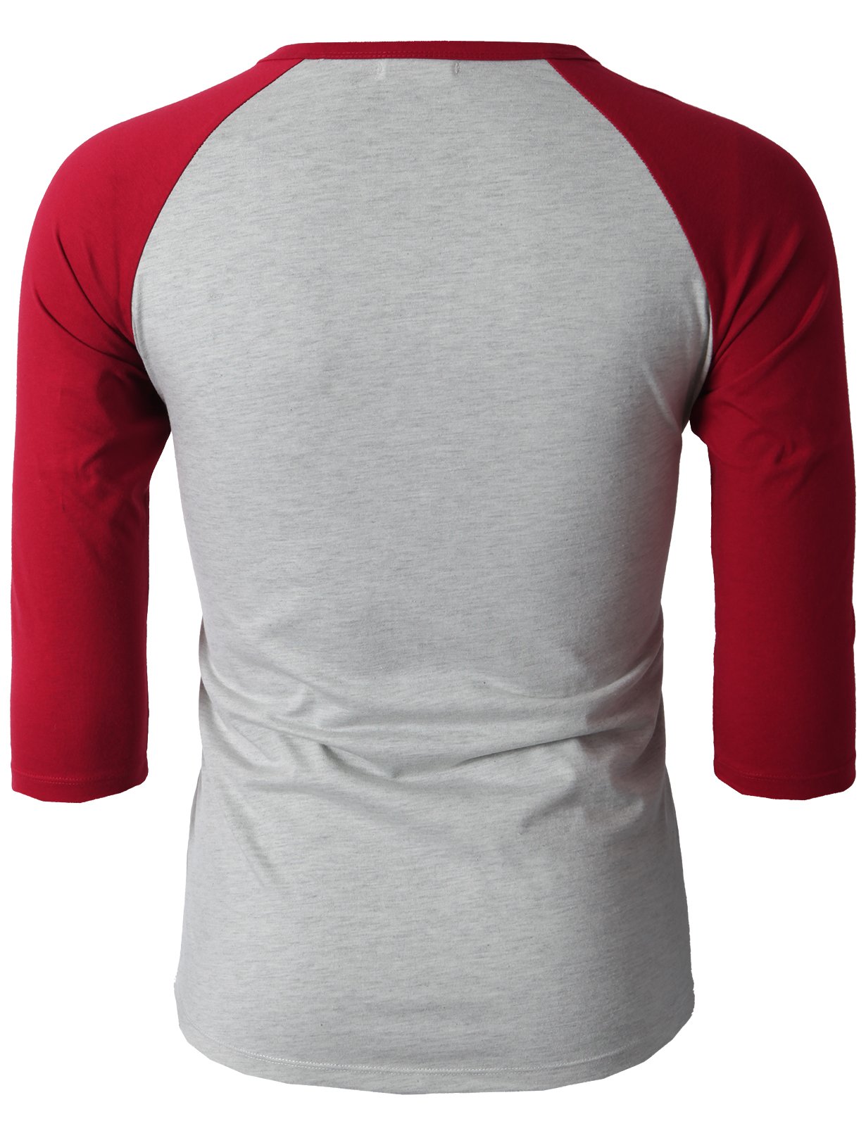Men's Casual Slim Fit Henley T-Shirts - Raglan Long & 3/4 Sleeve Baseball Jersey Shirts for Everyday Wear, Gym & Street Style
