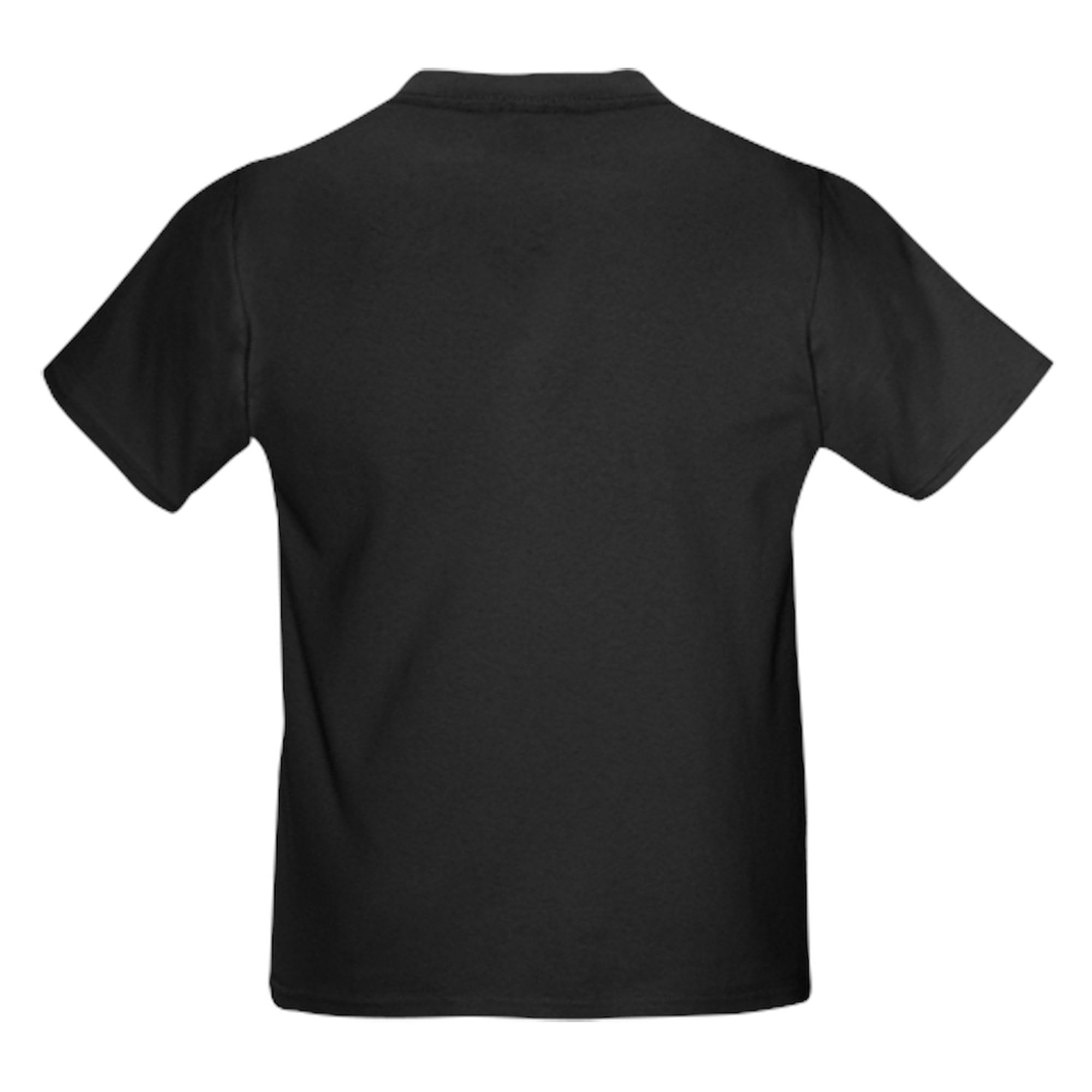 Dinosaurs Kids Dark Cotton T-Shirt - Cute Dino Graphic Tee for Boys & Girls - Perfect for School, Playdates & Birthday Gifts