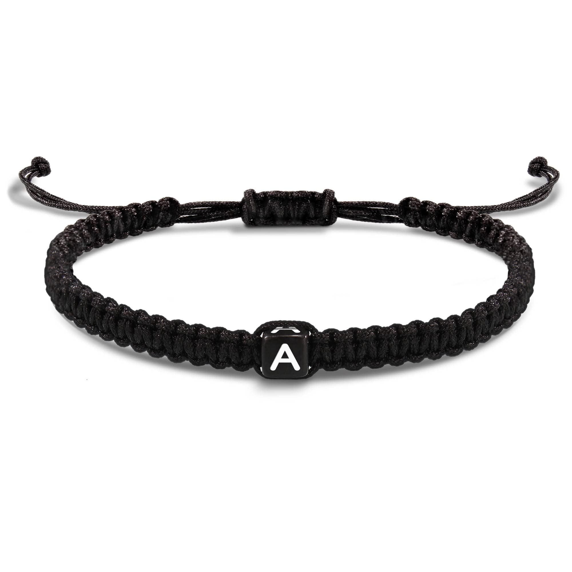Personalized Initial Bracelets for Women & Men - Custom Letter A-Z Charm, Adjustable Braided Jewelry - Perfect Gift for Birthday, Graduation, Mother's Day, Christmas & Valentine's Day - Elegant Friendship Bracelet for Her, Teen Girl, Best Friend or Mom (Great for Everyday Wear & Special Occasions)
