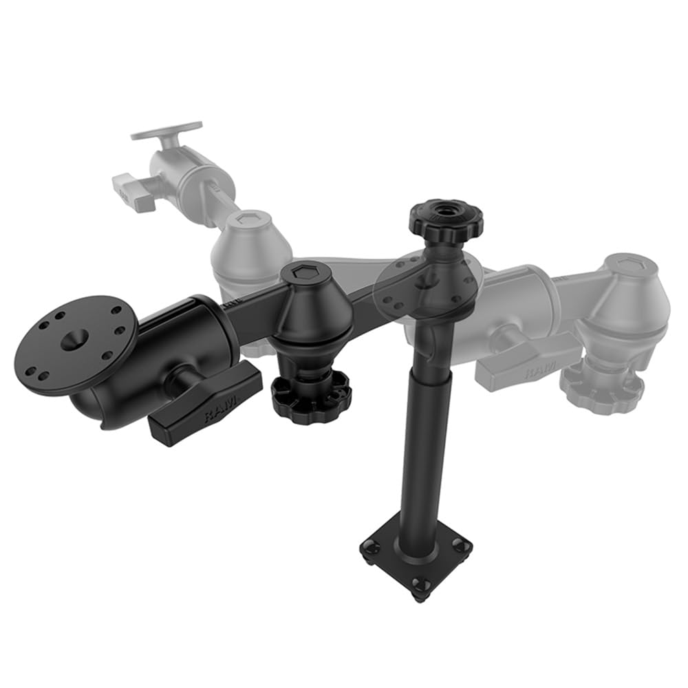 RAM Mount No-Drill Laptop Mount for Toyota 4Runner & Tacoma (RAM-VB-138-SW1) - Secure In-Vehicle Workspace for Road Trips & Off-Road Adventures
