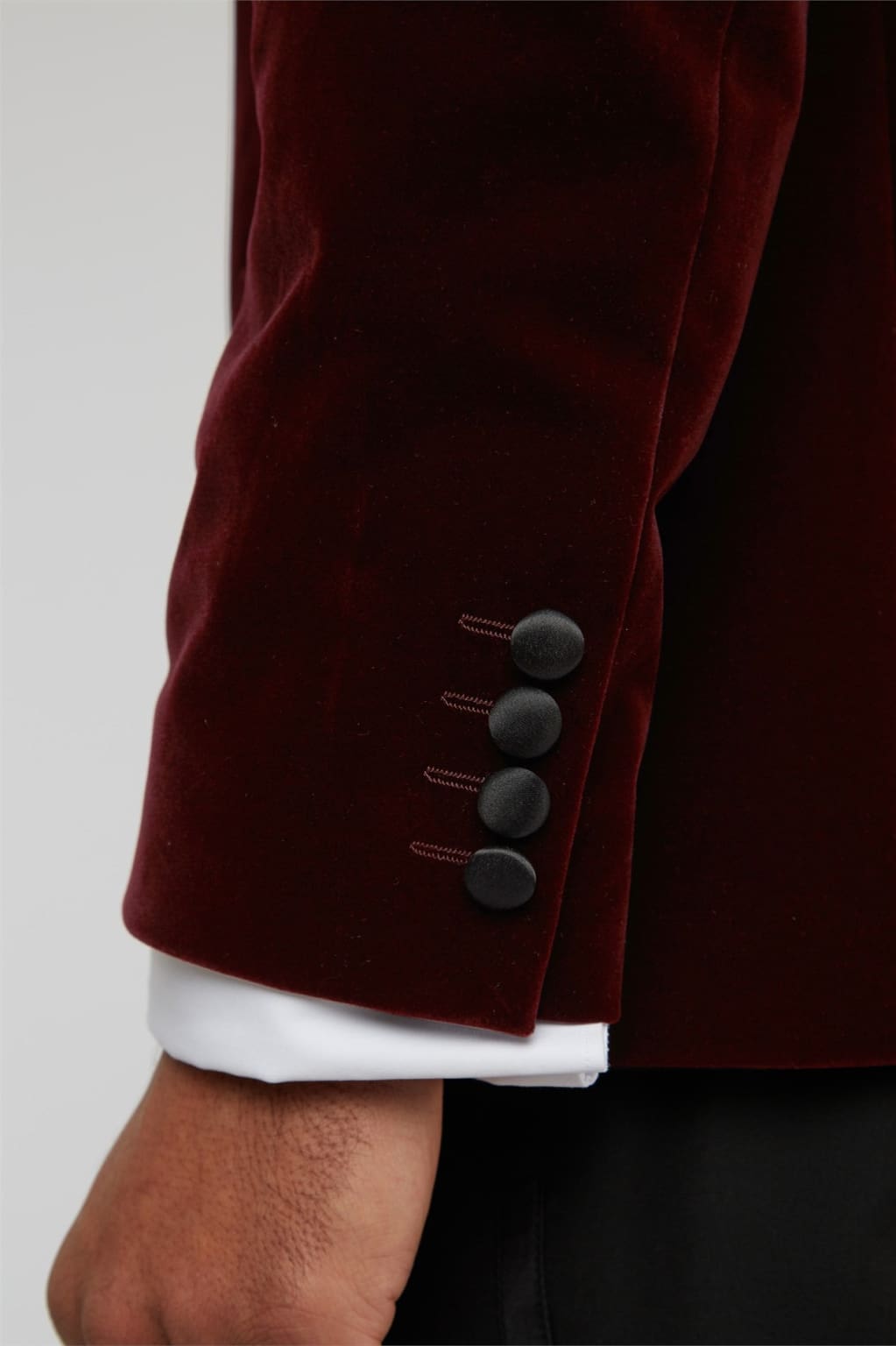 Vintage Burgundy Velvet Blazer for Women - Elegant Rogue Style Jacket for Parties, Weddings & Special Occasions