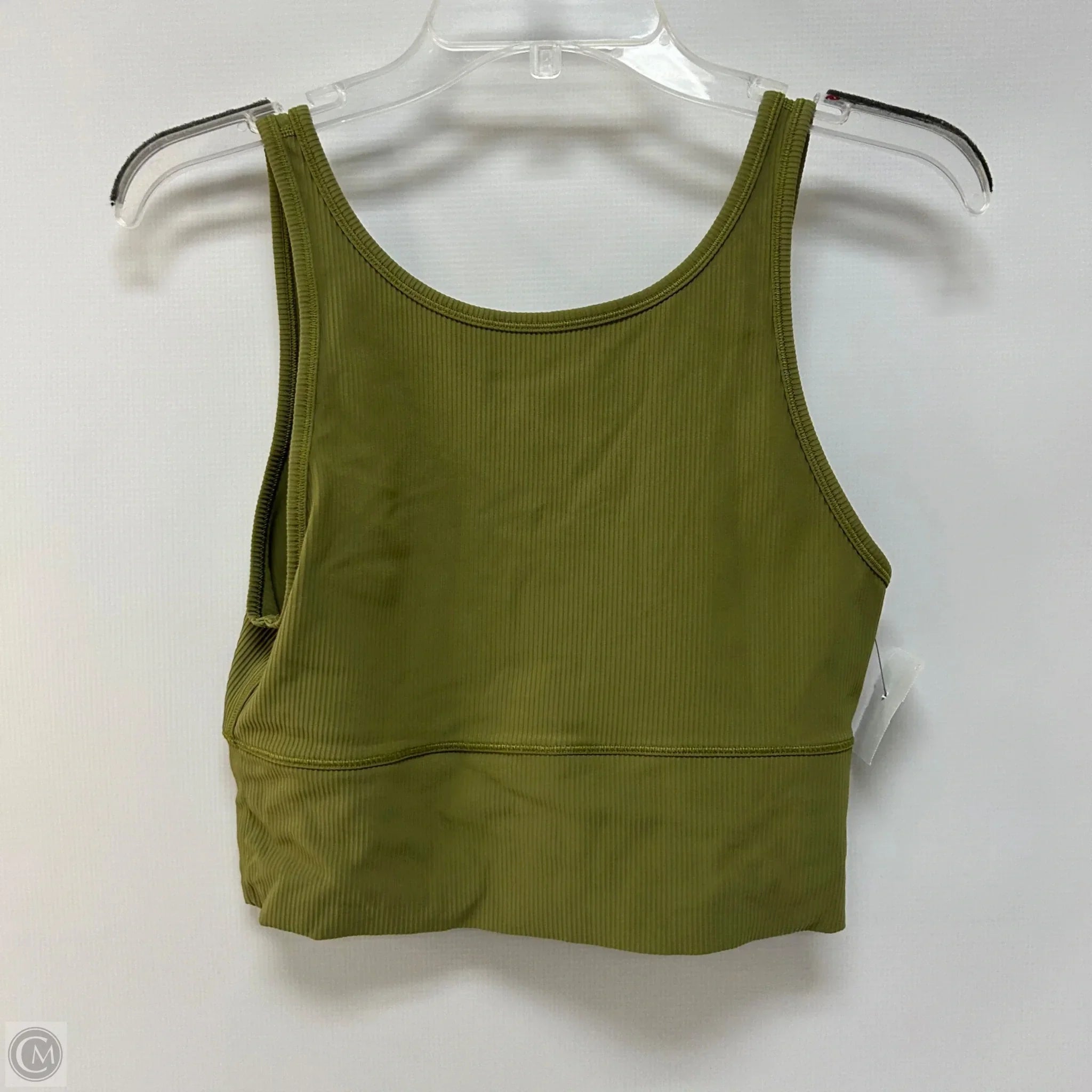 Lululemon Green Athletic Sports Bra - Size Large for Women | High-Impact Workout, Yoga & Running Support