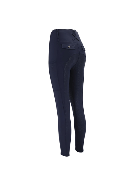 Woofwear Vision Riding Tights with Full Seat - Equestrian Horse Riding Breeches for Women - Perfect for Dressage, Show Jumping & Everyday Riding