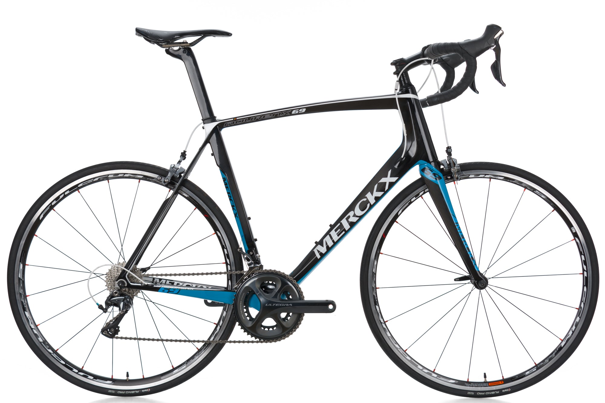 Eddy Merckx Mourenx 69 Carbon Road Bike - 54cm/60cm XL Size - Shimano Ultegra 11-Speed Groupset - Lightweight Racing Bicycle for Road Cycling & Endurance Training