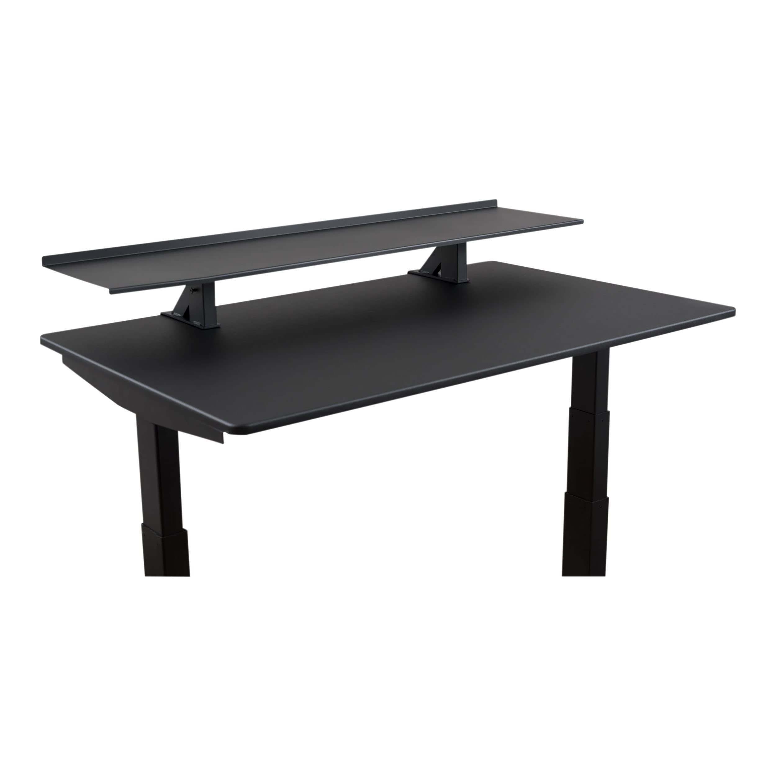 Adjustable Height Clamp-On Standing Desk Shelf - 48