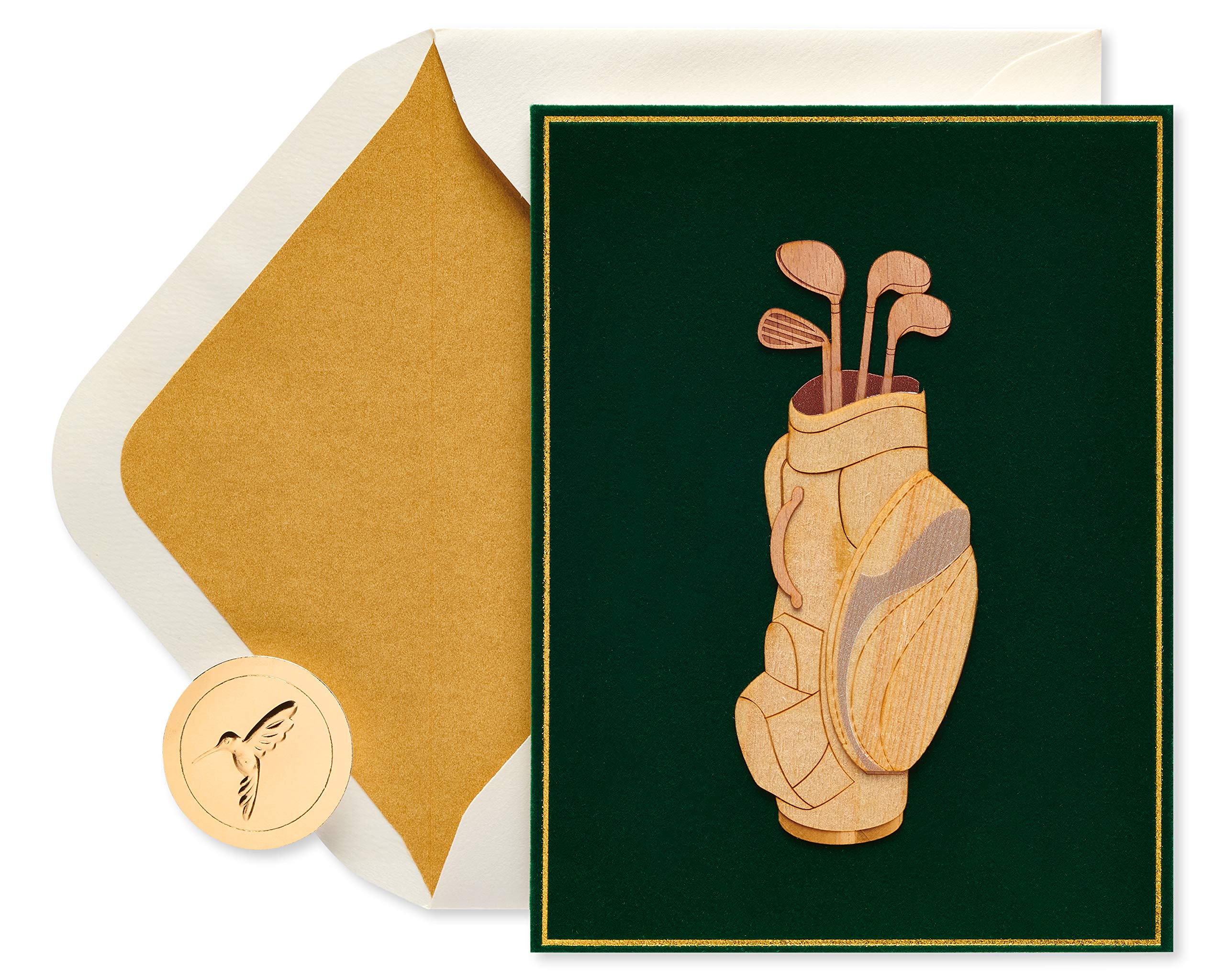 Premium Papyrus Golf Birthday Card - 'A Magnificent Day' Greeting Card for Golf Lovers | Perfect for Golf-Themed Parties, Father's Day & Retirement Gifts