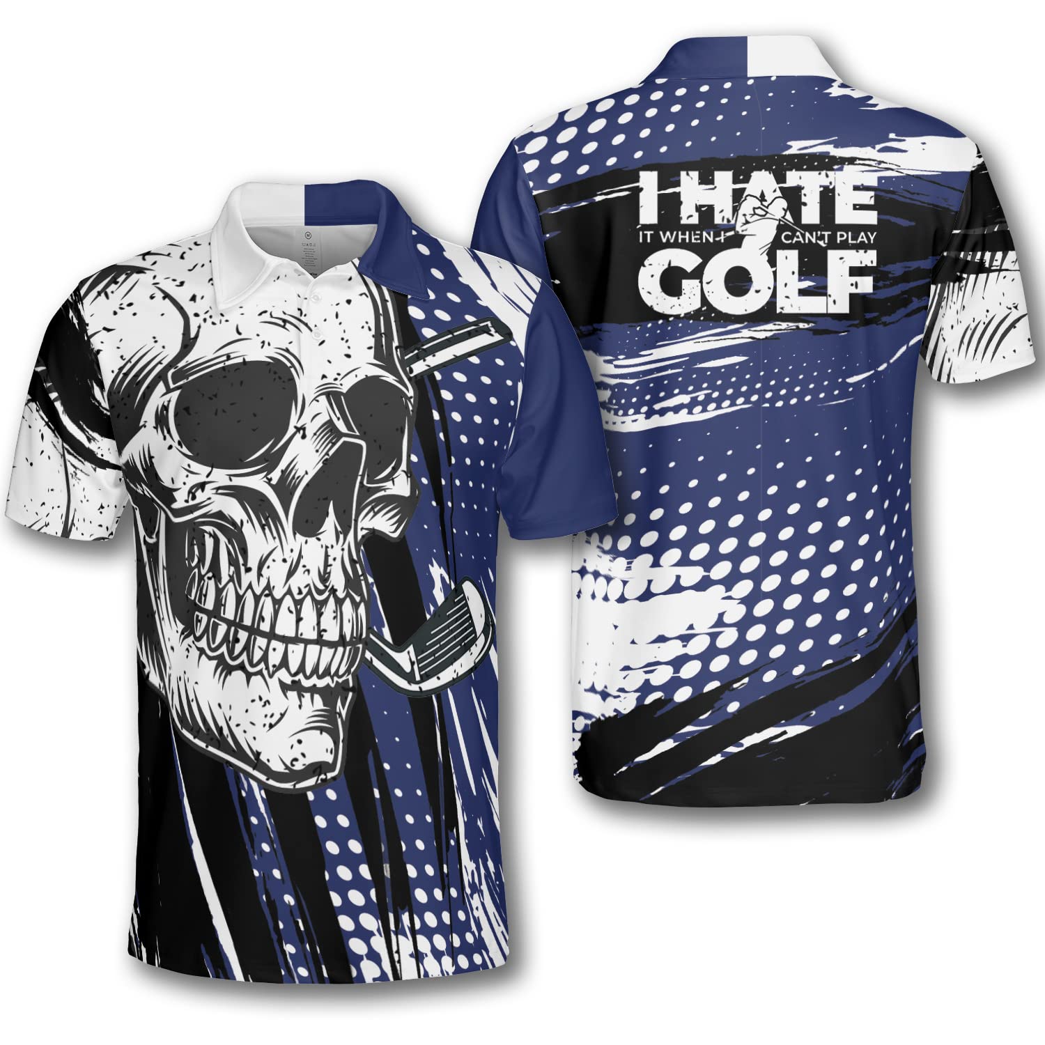 Men's Polo Shirts & Golf Shirts - Breathable Dry Fit Performance Tees for Golfing, Casual Wear & Sports - Perfect Gift for Golfers & Athletes