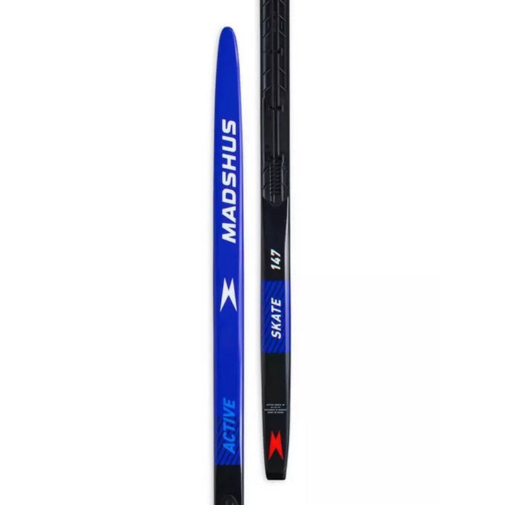 Madshus 2023 Active Skate Junior Cross-Country Skis - Perfect for Kids' Winter Sports & Outdoor Adventures