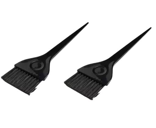 Professional Salon Hair Dye Brush & Mehndi Applicator - 2 Pack for Hair Coloring, Tinting & Henna Designs - Perfect for Home & Salon Use