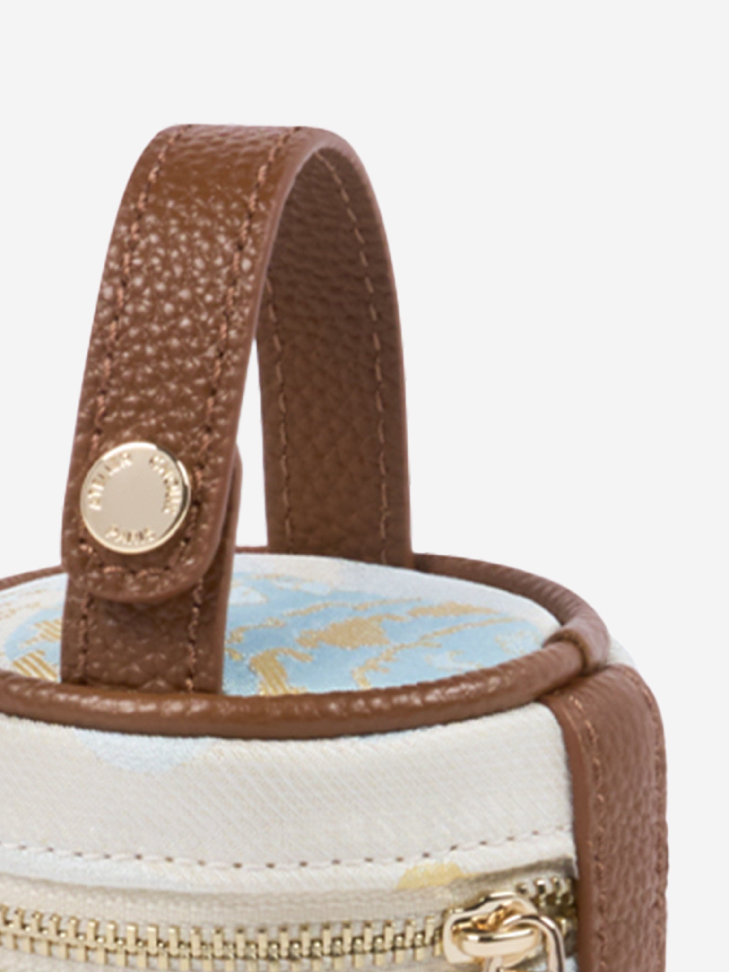 Atelier Choux Baby Hot Air Balloons Pacifier Case in Blue (7.5cm) - Perfect for Travel, Daycare & On-the-Go Parents