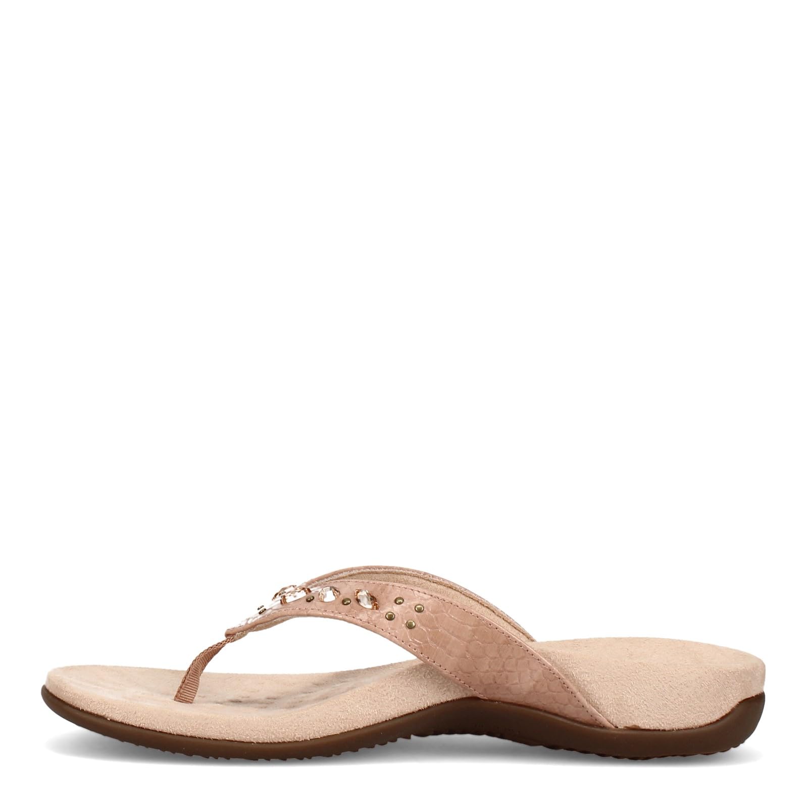 Vionic Lucia Women's Orthotic Sandals with Arch Support - Comfortable Toe-Post Flip Flops for Plantar Fasciitis Relief - Perfect for Beach, Pool, and Summer Walking