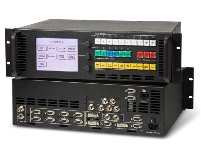 Barco ScreenPro II Presentation Switcher - Professional AV Switching Solution for Conference Rooms, Classrooms & Digital Signage