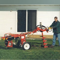 660H DIG R Mobile® Towable Hydraulic Hole Digger - Heavy Duty Post Hole Digger for Fencing, Landscaping & Farm Use - Perfect for Planting Trees & Installing Fence Posts
