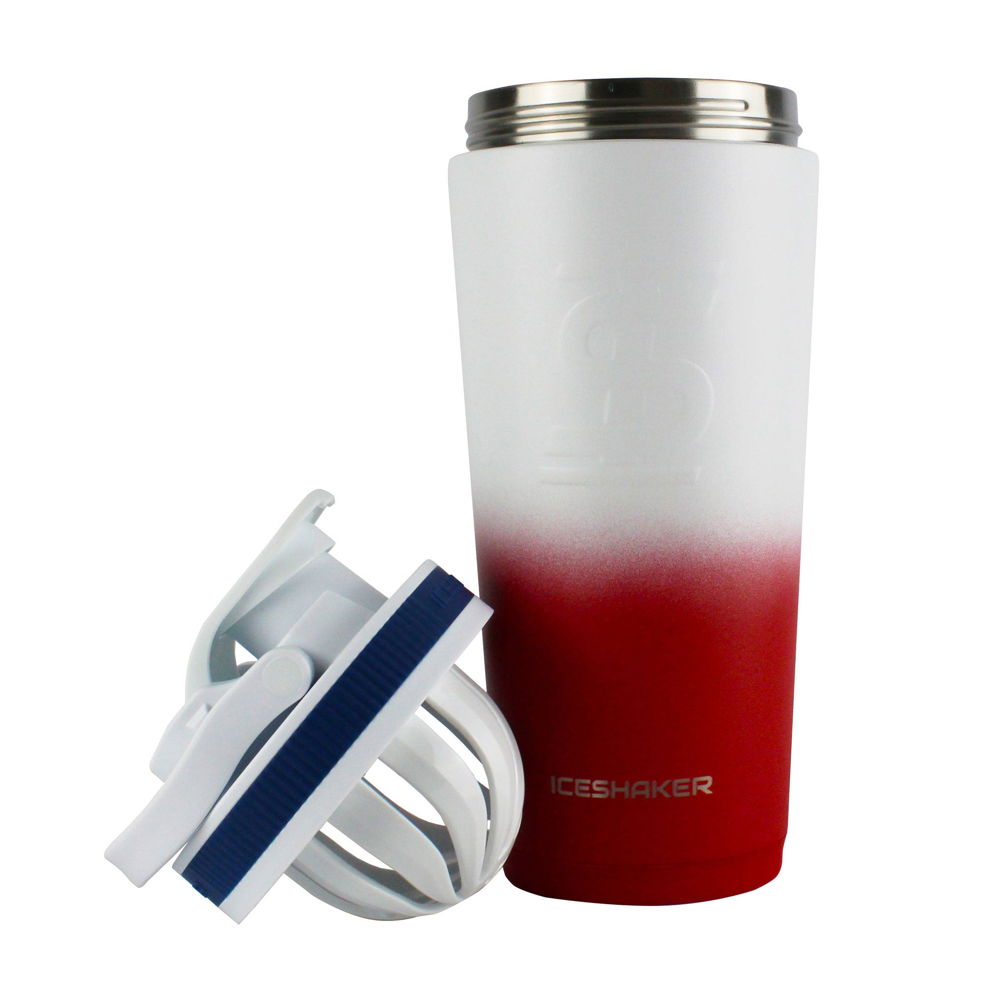 FITOPS USA 26oz Insulated Stainless Steel Protein Shaker Bottle - Perfect for Gym, Workout, and Post-Workout Recovery