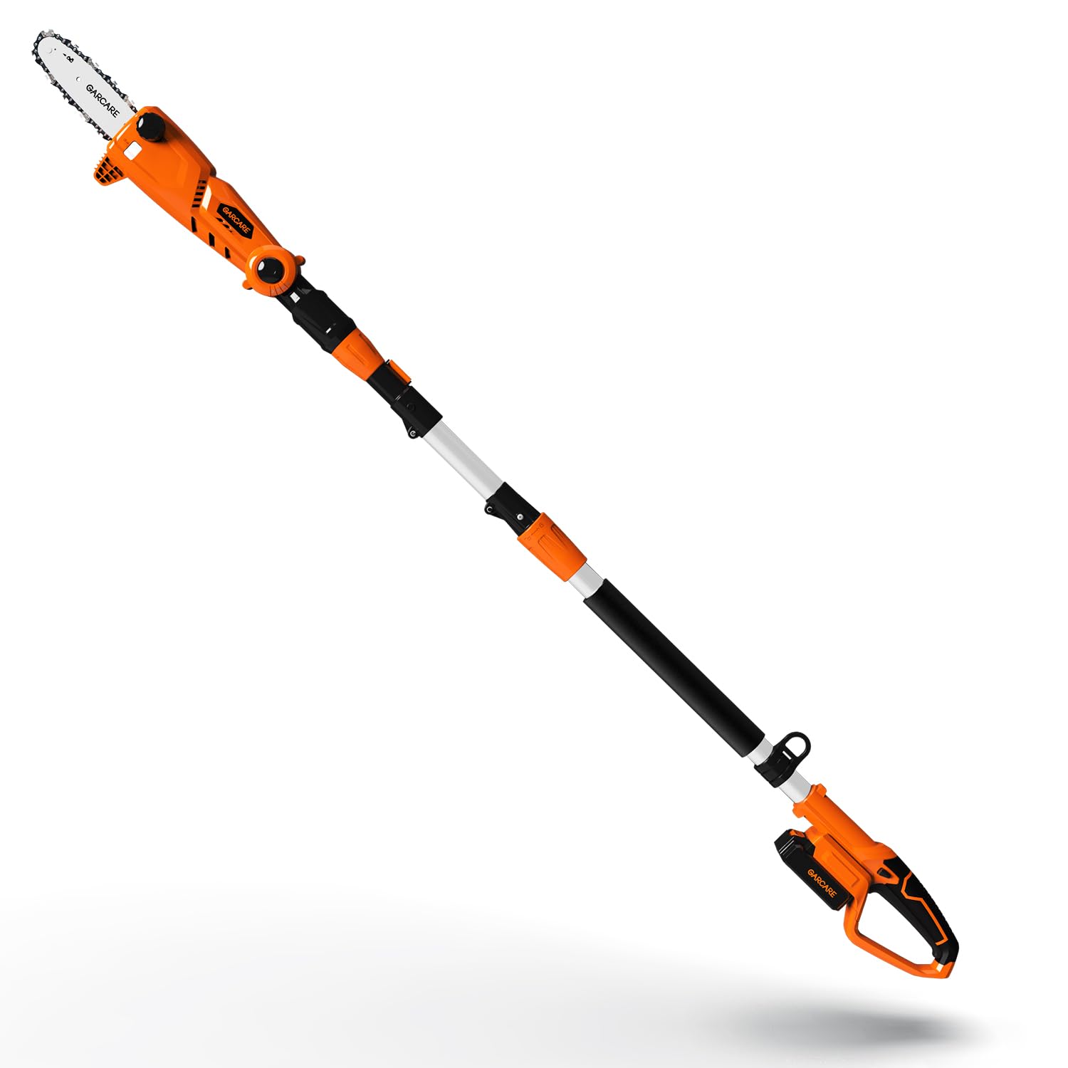 GARCARE 20V 8-Inch Cordless Pole Chainsaw with 2.0Ah Battery & Fast Charger - Lightweight Electric Chainsaw for Tree Trimming, Pruning, and Yard Maintenance - Perfect for Homeowners and Landscapers