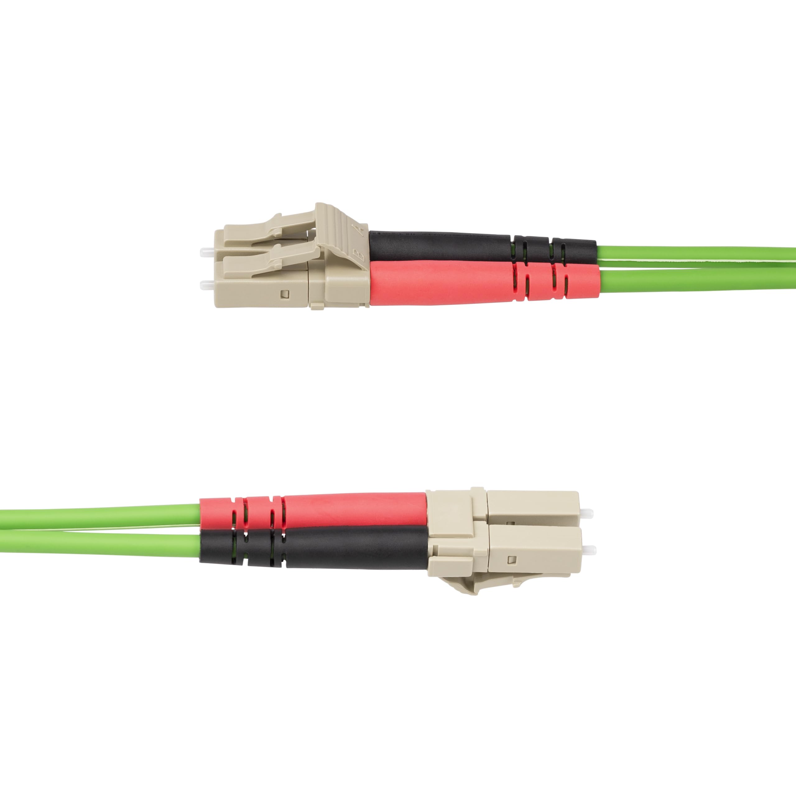 StarTech.com 25m (82ft) LC to LC UPC OM5 Multimode Fiber Optic Cable - 50/125 Duplex, 40G/100G, LSZH Fiber Jumper Cord - Perfect for High-Speed Data Centers, Server Rooms & Network Installations