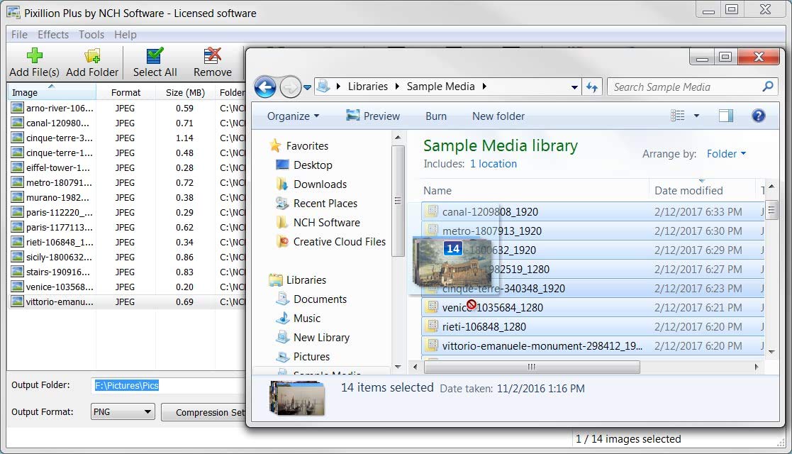 Pixillion Image Converter Software - Convert, Resize & Edit Images Easily [PC Download] - Perfect for Photographers, Bloggers & Graphic Designers