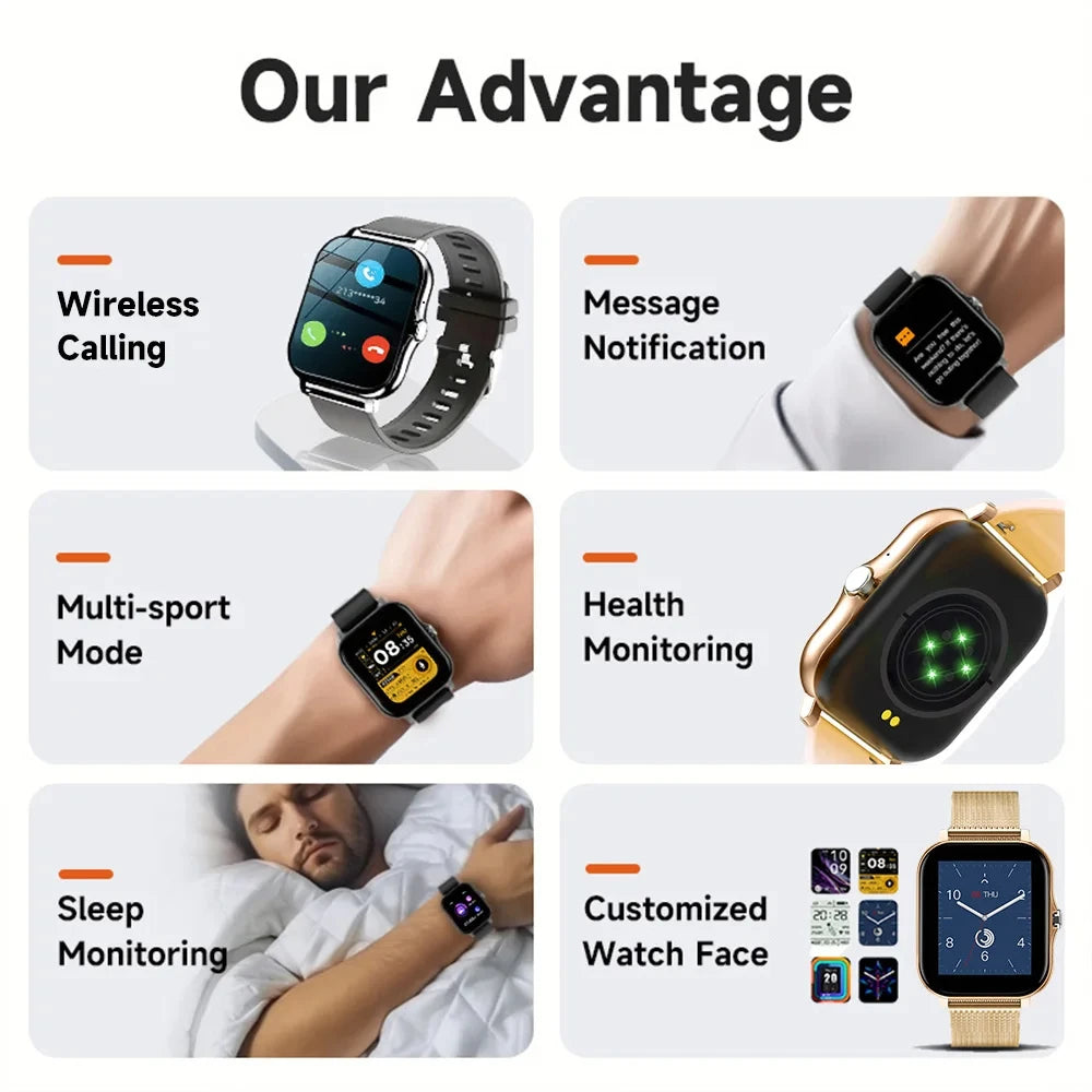 Best Smart Watch for Boys - Compatible with Xiaomi - Perfect for Kids Fitness Tracking, Sports & Daily Use