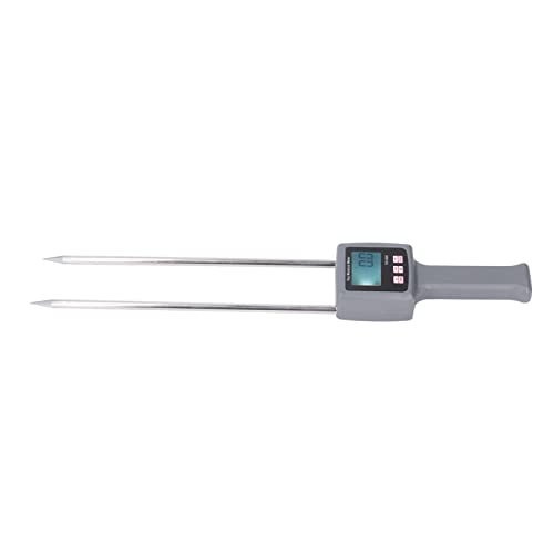 Digital Moisture Meter - ABS Portable LCD Hygrometer for Soil, Wood, Plants | Accurate Humidity Tester for Gardening, Farming, Construction & Home Use