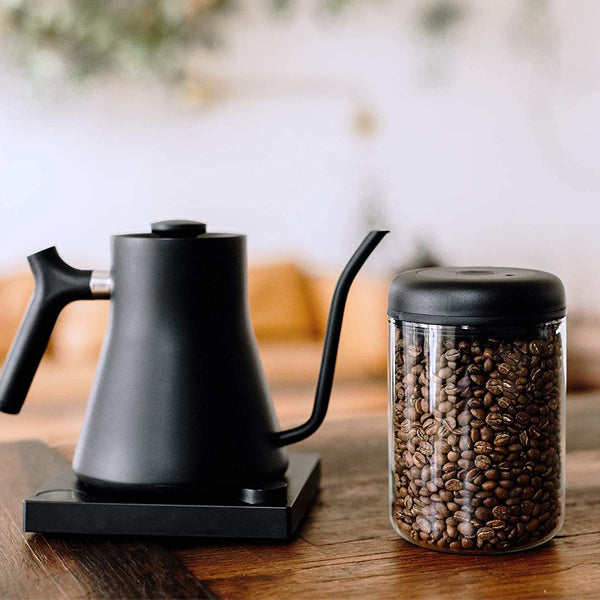 Fellow Atmos Coffee Vacuum Canister - Airtight Coffee Storage Container for Freshness | Keep Coffee Beans Fresh Longer | Perfect for Home, Office & Travel Use
