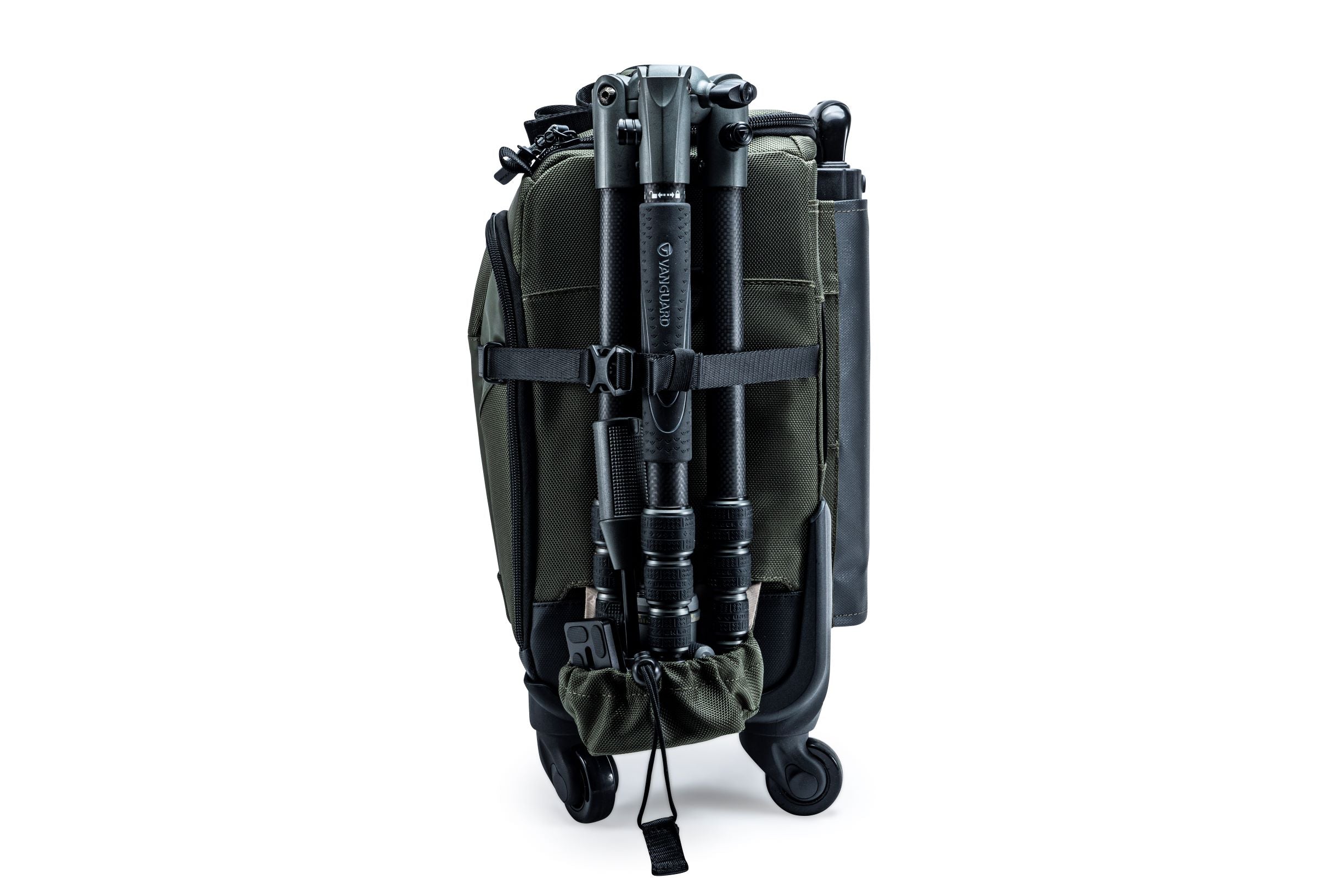VEO SELECT 42T Professional Camera Trolley Bag - Durable Green Rolling Case for DSLR & Video Equipment | Perfect for Photographers, Videographers & Traveling Filmmakers