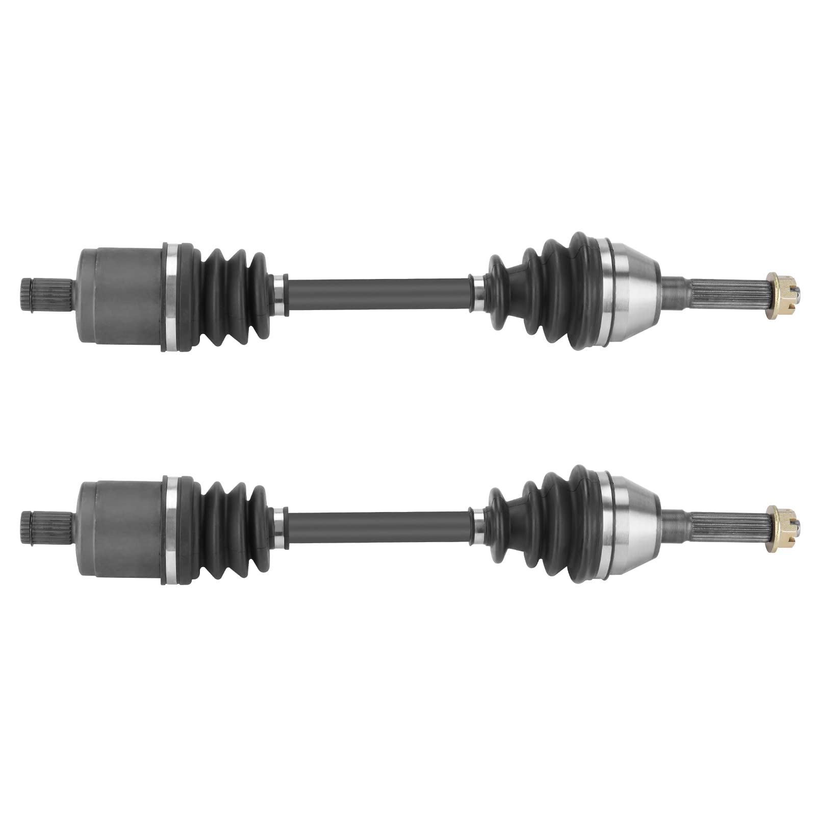 Polaris Sportsman 400 450 500 700 800 HO X2 Front CV Axle Shaft Pair (Left & Right) - Compatible with 2006-2020 Models - Replaces 1332347, 1332931, 1332656-1 - Perfect for Off-Road, Trail Riding & ATV Maintenance