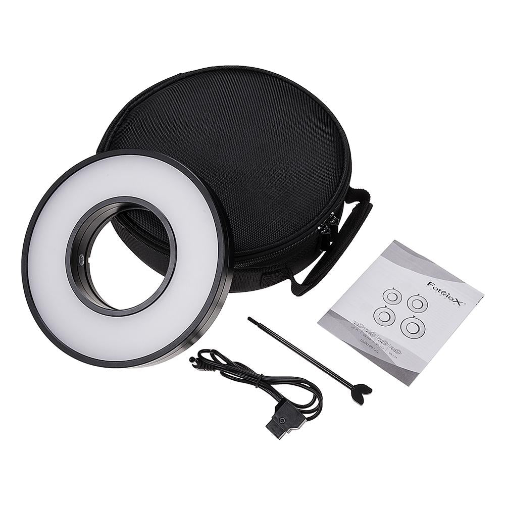 Fotodiox Pro FACTOR Ring Light Module Kit for DSLR & Mirrorless Cameras - Lens Attached Ring Light with D-Tap Power Cable for Photography & Videography - Perfect for YouTube Videos, Live Streaming, and Portrait Photography