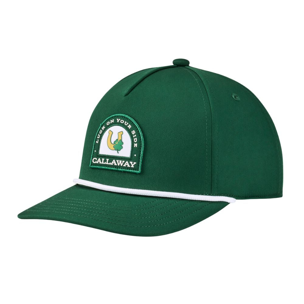 Callaway Men's Lucky Snapback Golf Hat 2025 - Adjustable Baseball Cap for Golfers - Perfect for Driving Range, Tournaments & Outdoor Sports