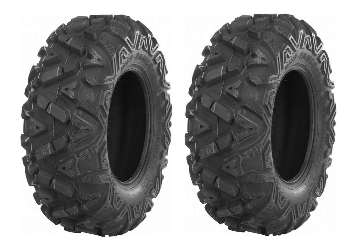 GBC Dirt Tamer Front Tires 25x8x12 for 2002 Arctic Cat 375 ATV - Off-Road, Mud, Trail Riding & All-Terrain Performance