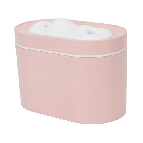 Dual Mist Humidifier 800ML - Pink Desktop Humidifier with High Capacity for Bedroom, Office & Home | Perfect for Dry Air Relief, Better Sleep & Workspace Comfort
