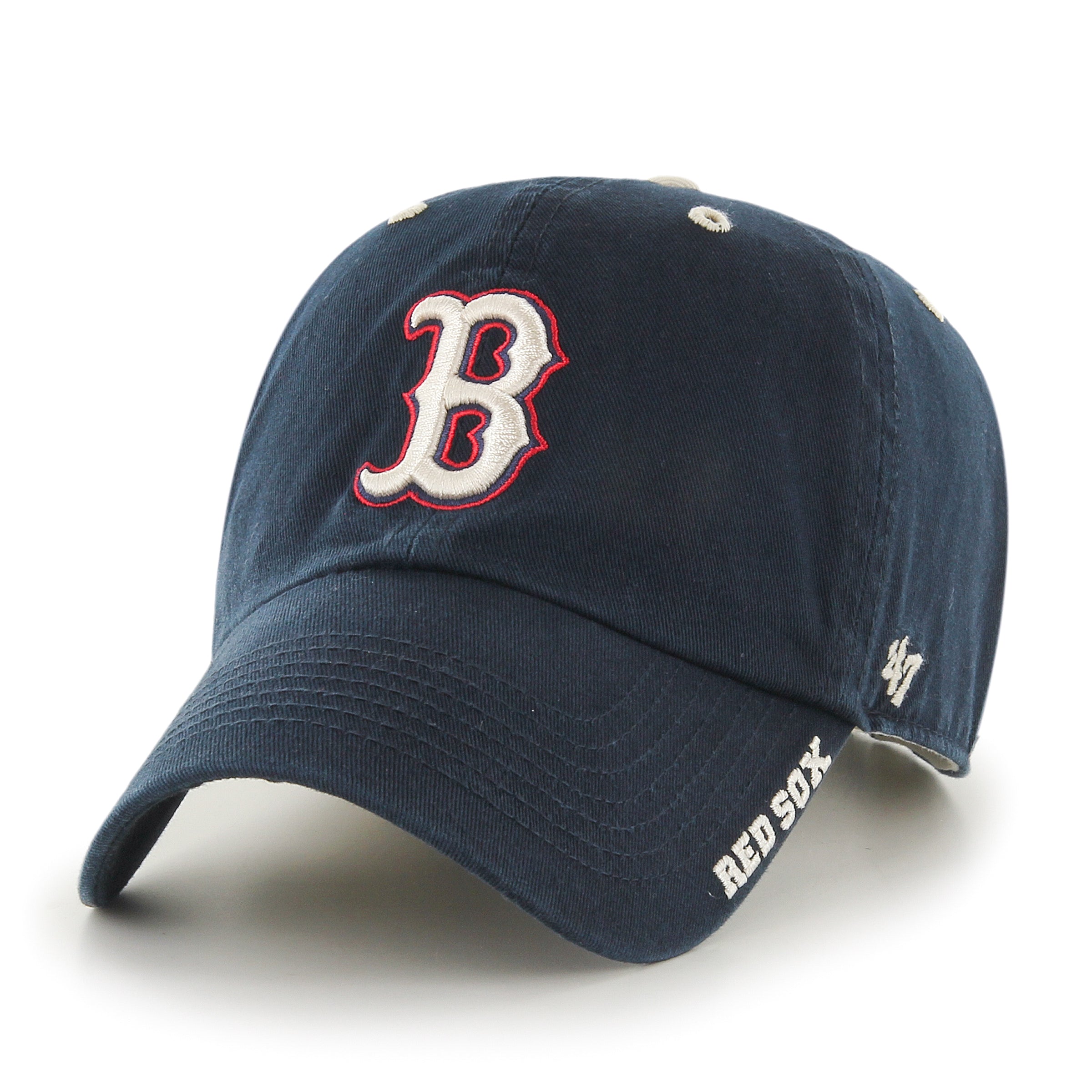 47 Brand Ice Boston Red Sox Adjustable Baseball Cap - Navy Blue Snapback Hat for Men & Women | Perfect for Games, Outdoor Activities & Casual Wear