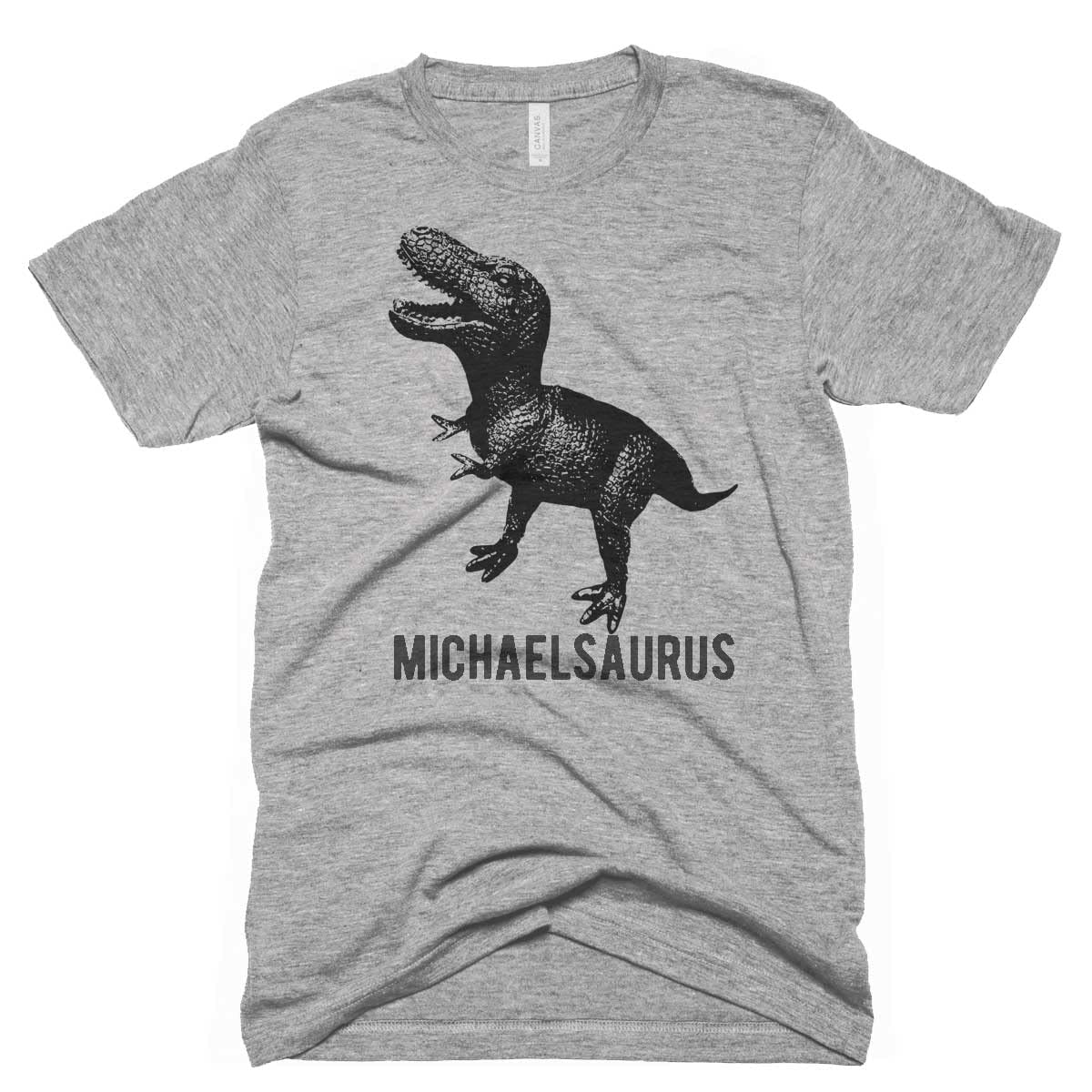 Personalized Dinosaur Birthday Shirt - Custom T-Rex Name Tee for 1st, 2nd, 3rd & 4th Birthday Parties | Kids Dinosaur Theme Outfit for Birthday Celebrations & Photo Shoots