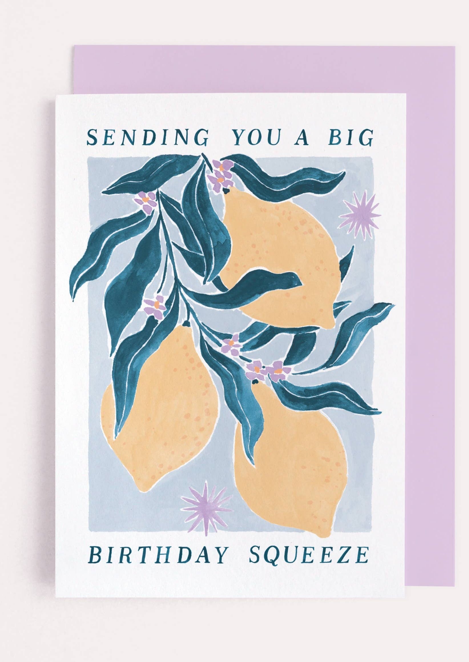 Funny Lemons Birthday Card - Unique Citrus-Themed Greeting Card for Friends & Family - Perfect for Birthdays, Anniversaries & Special Occasions