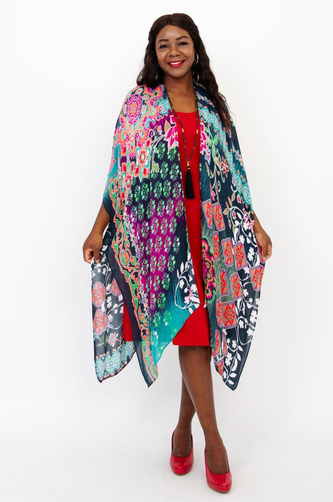 Darcy Fleuri One Size Floral Print Dress - Perfect for Casual Outings, Parties, and Special Occasions