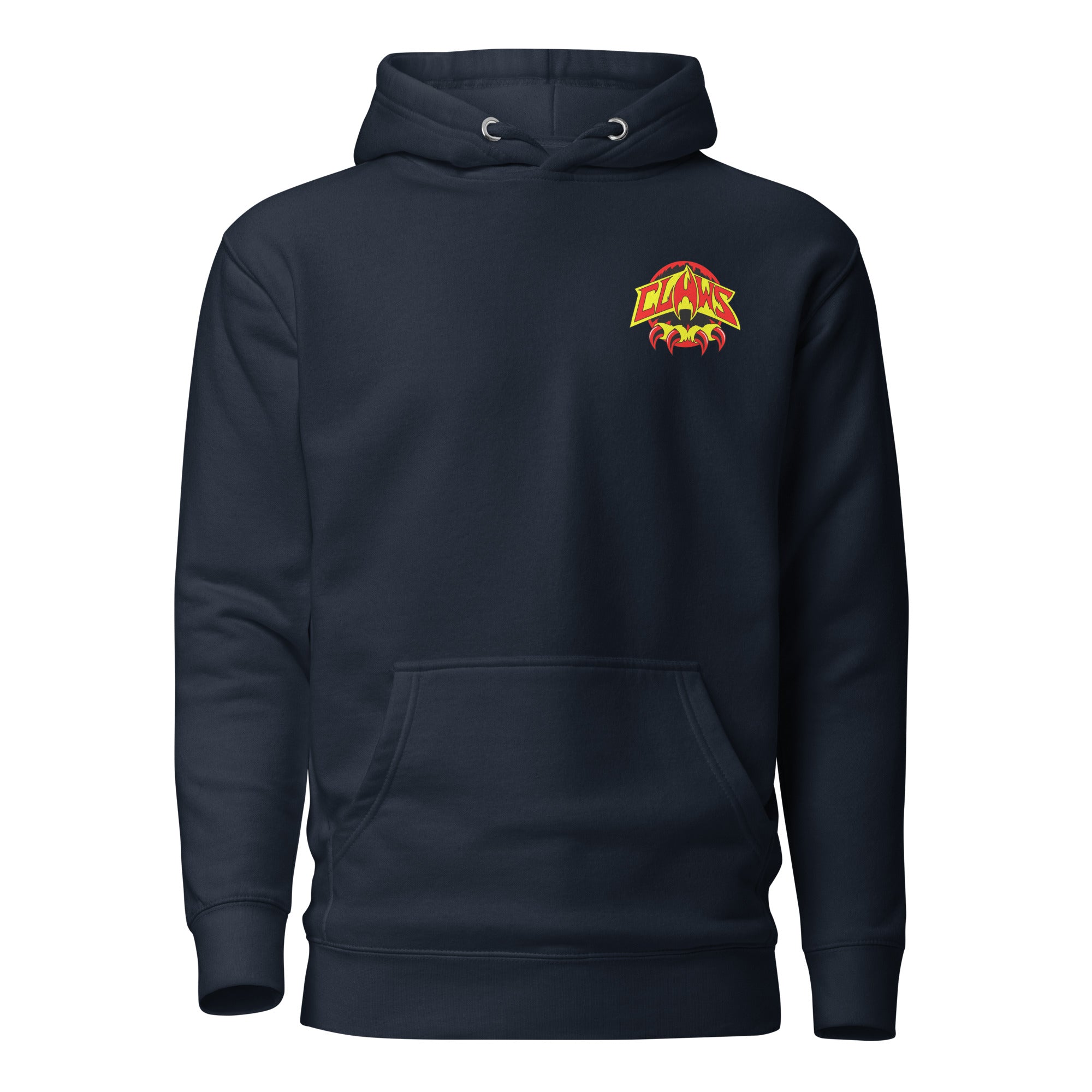 Zoo Jitsu Fighters CLAWS Logo Unisex Hoodie - Comfortable Pullover Sweatshirt for Men & Women - Perfect for Martial Arts Training, Gym Workouts and Streetwear Fashion