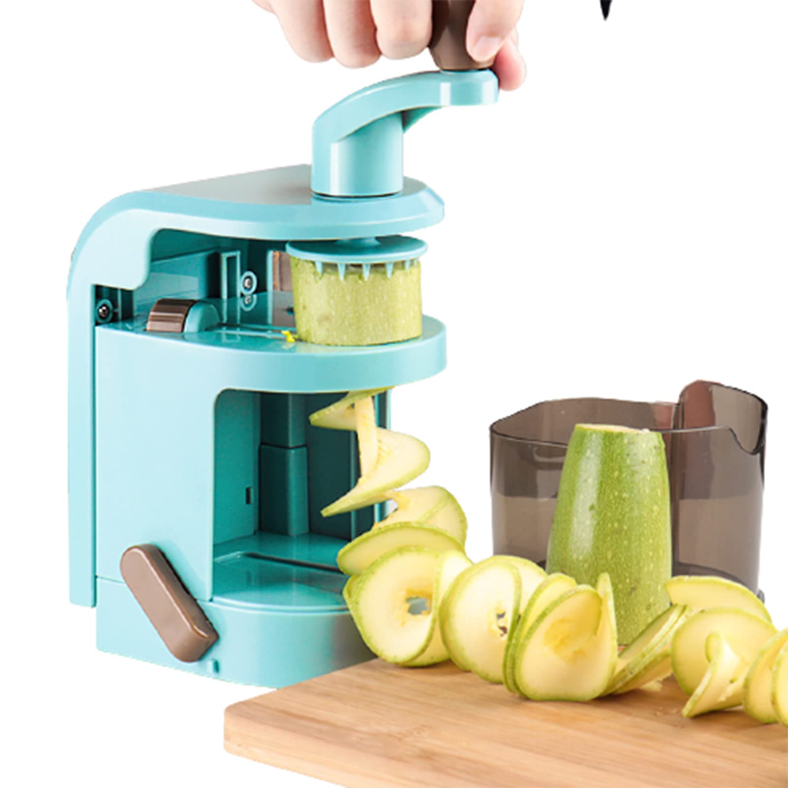 Rotary Hand Crank Multi-Function Manual Grater & Slicer Set - Perfect for Potatoes, Tomatoes & Vegetables | Home Kitchen Gadget for Easy Food Prep & Healthy Cooking