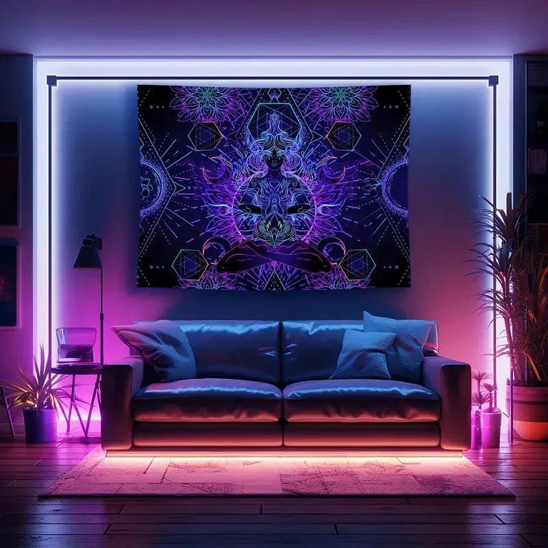 Cosmic Awakening Inner Peace Meditation Crystals - Spiritual Healing Stones for Yoga, Chakra Balancing & Mindfulness Practices