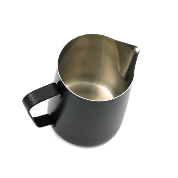 Premium Rhino Classic Milk Frothing Pitcher 450ml (15oz) - Barista-Grade Stainless Steel Milk Jug for Perfect Latte Art & Cappuccino Foam - Ideal for Home & Professional Coffee Shops, Cafes, and Espresso Bars