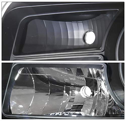 2012-2015 Honda Pilot Replacement Headlights - Black Housing with 6