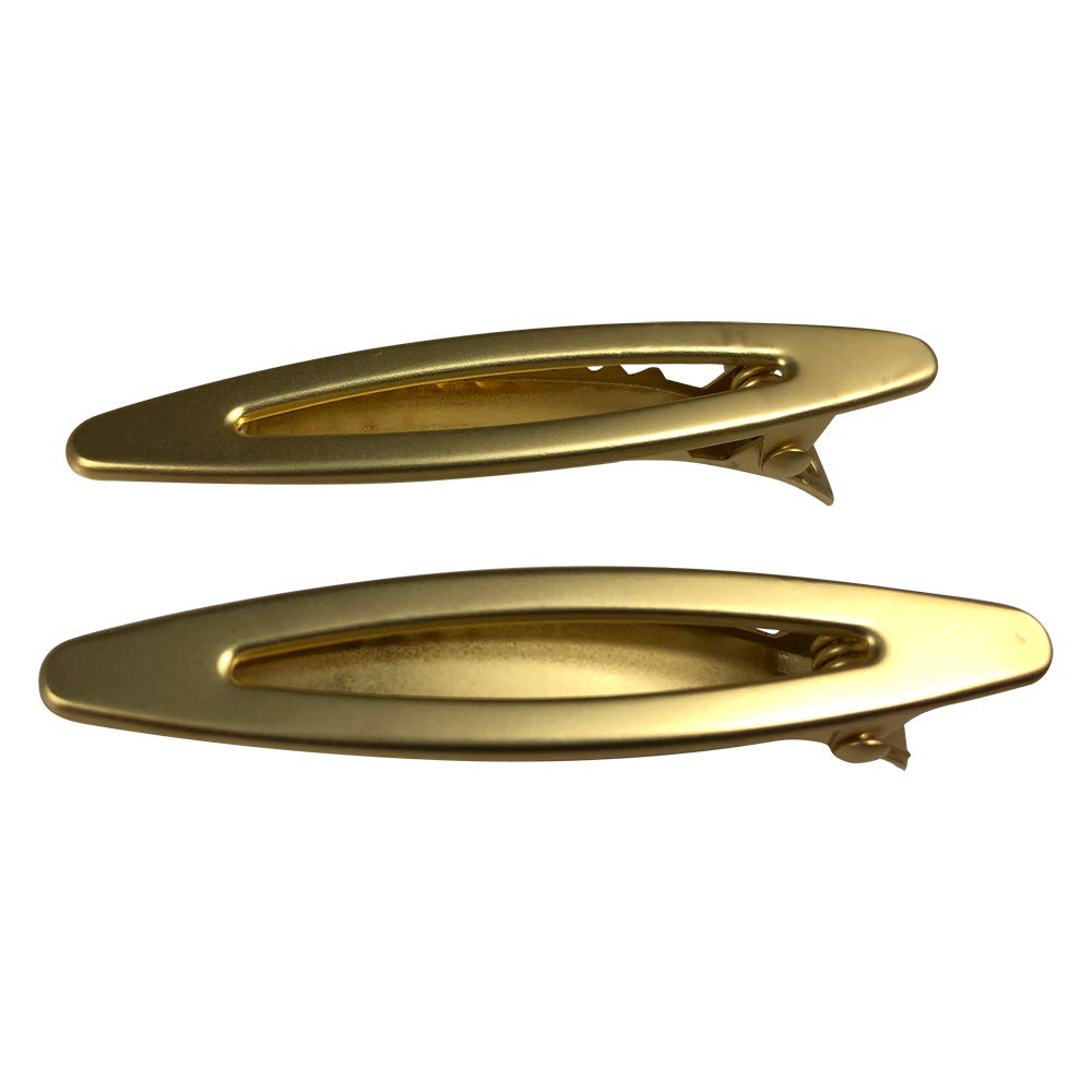 Stylish Metal Duckbill Hair Clips with Teeth - Gold & Silver Alligator Hair Pins for Women & Girls | Hair Accessories for Parties, Weddings & Everyday Use