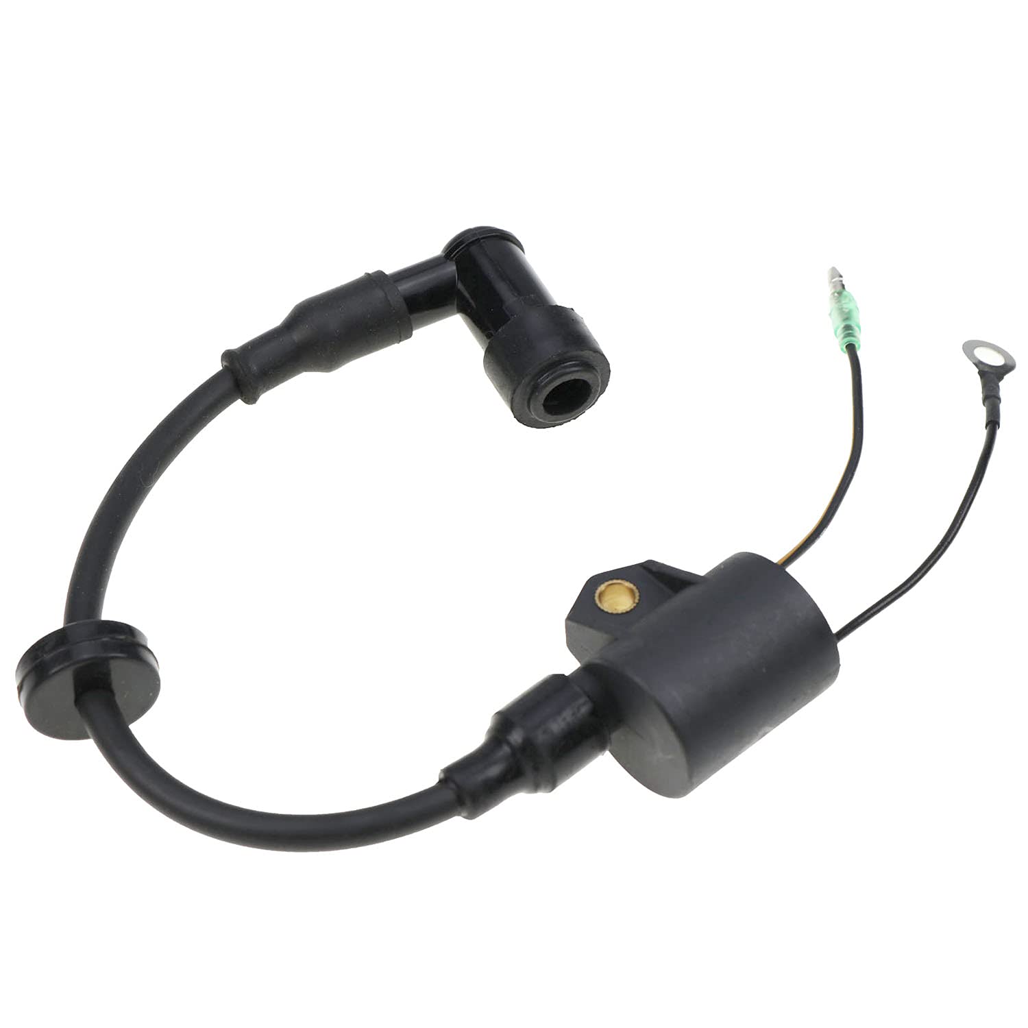 High-Performance Ignition Coil 6H5-85570-00-00 Compatible with Yamaha Outboard 40HP 50HP 2-Stroke 3-Cylinder Engines - Perfect for Marine Boating, Fishing & Water Sports