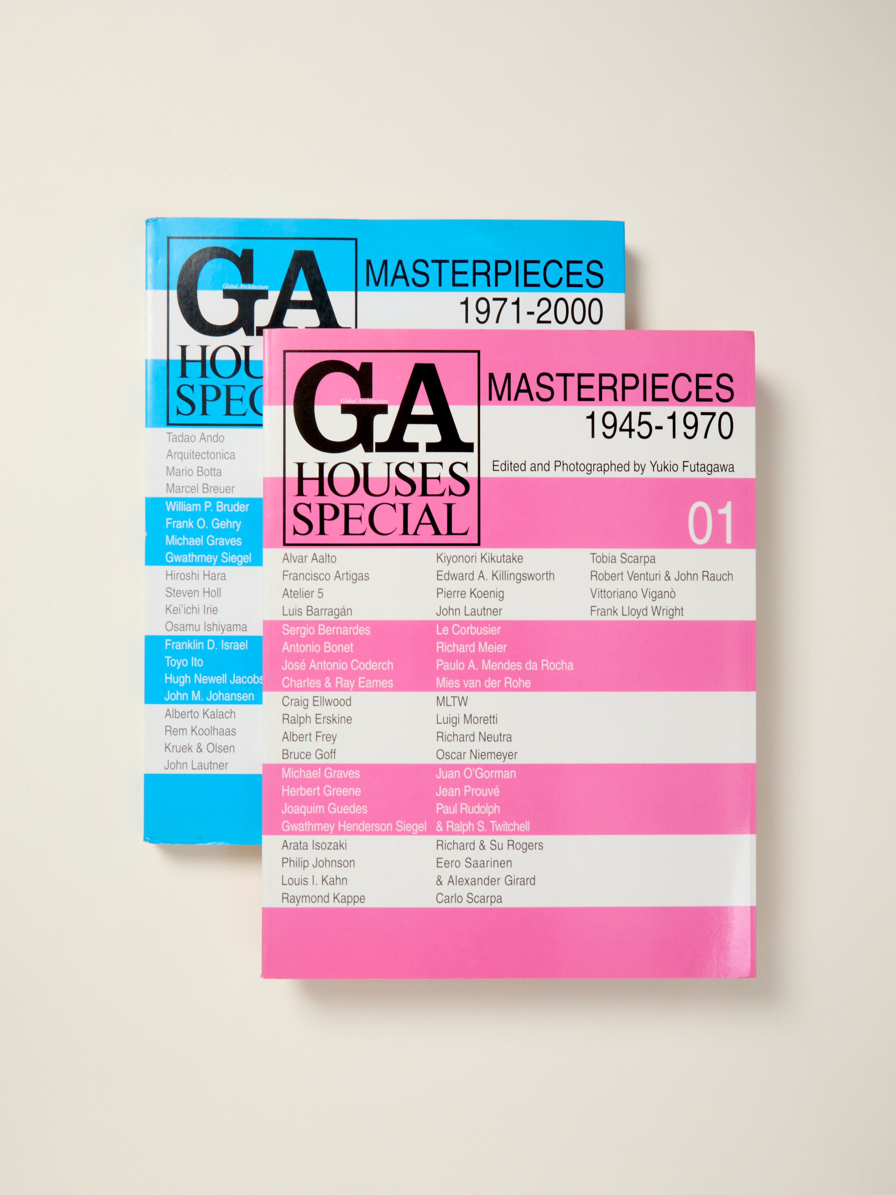 GA Houses Special Vol. 01 & 02 (1945-2000) - Japanese Architecture Books Collection for Home Design Inspiration | Perfect for Architects, Designers & History Enthusiasts