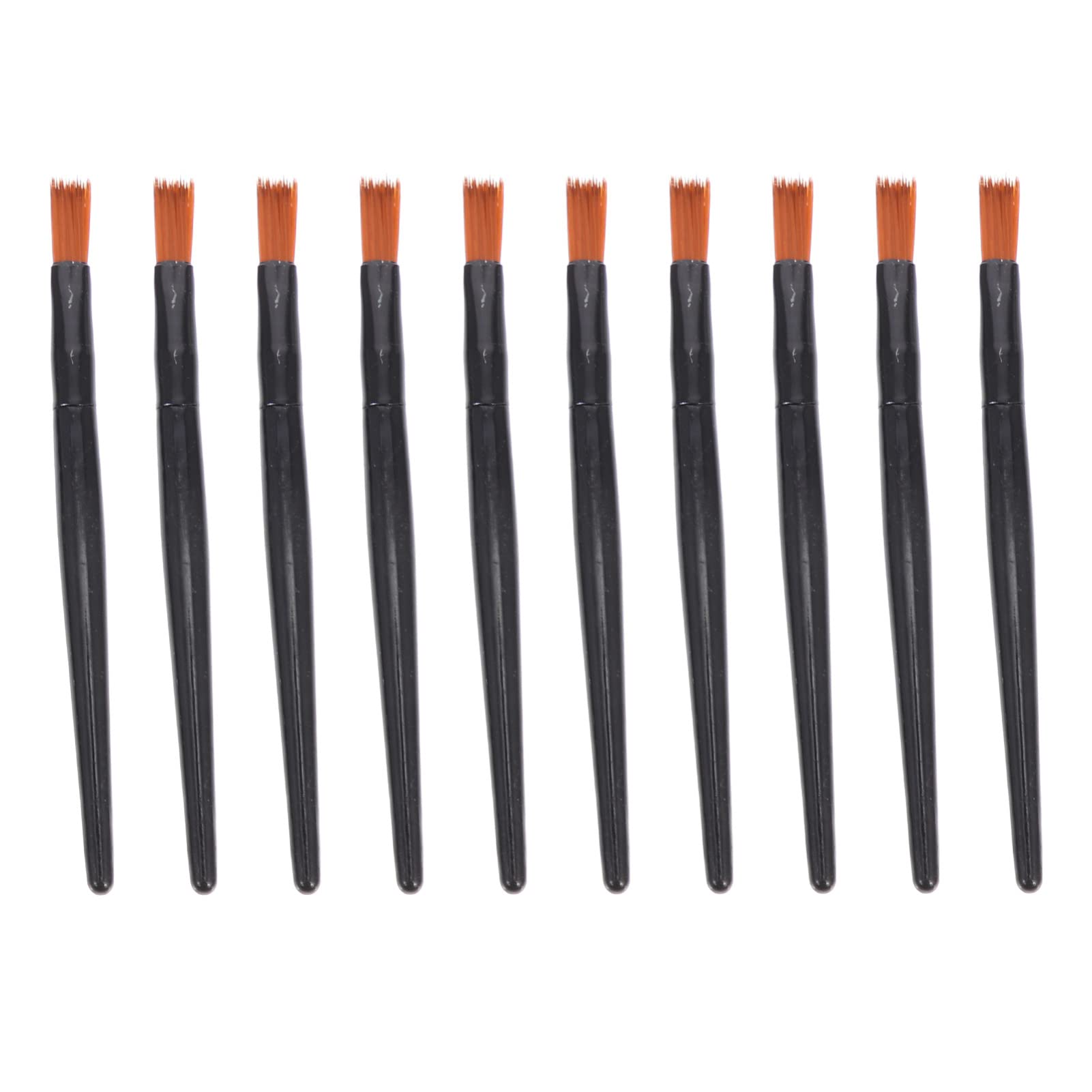 Beaupretty 100pcs Mini Makeup Brush Set - Eyelash & Lip Gloss Brushes for Professional Makeup Application