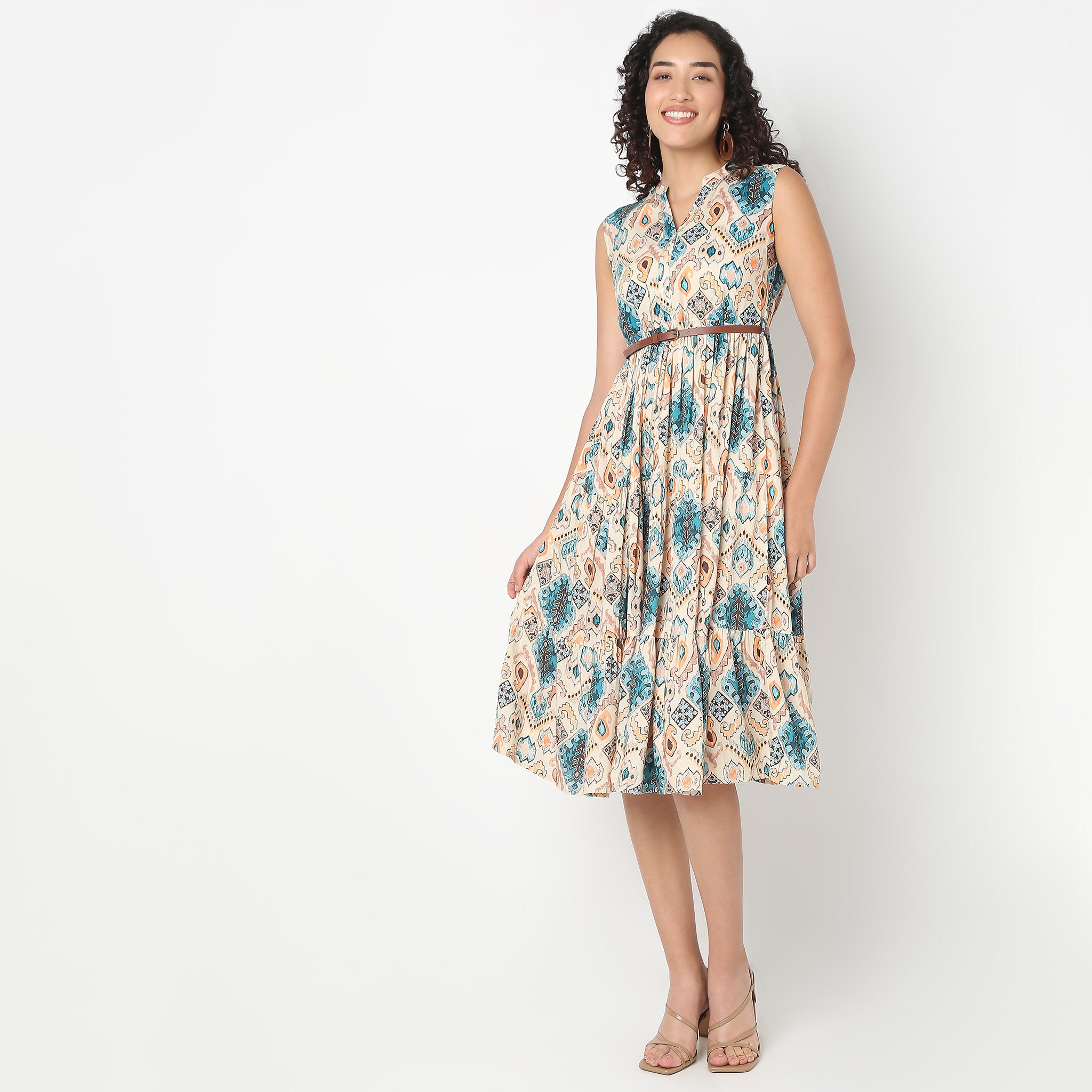 Stylish Women's Belted Shirt Dress - Casual & Office Wear - Perfect for Work, Date Night & Spring Outfits